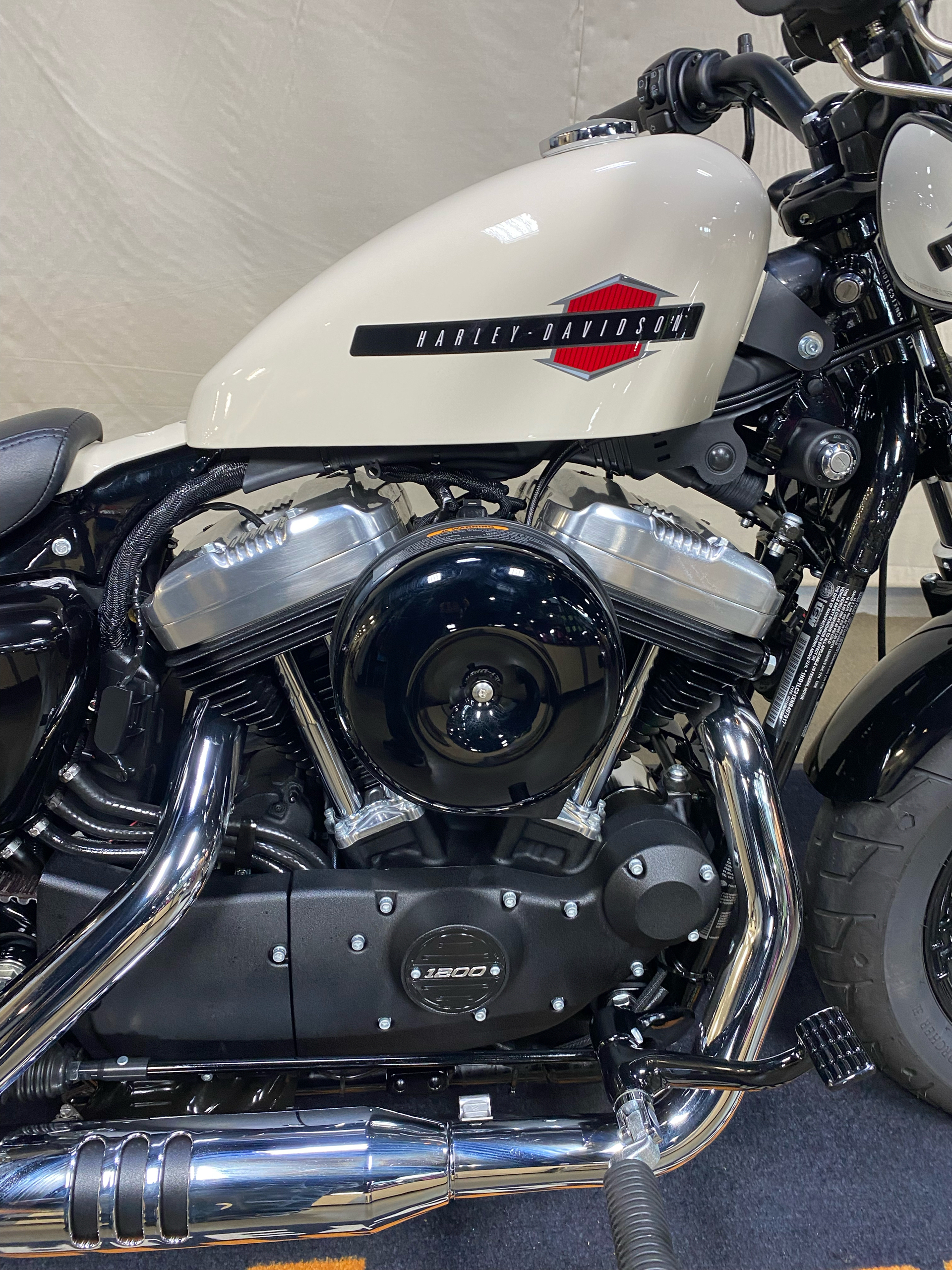 Used 2022 Harley-Davidson Forty-Eight® White Sand Pearl