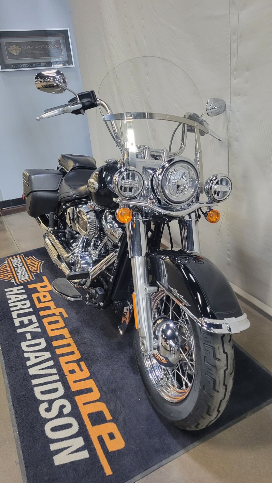 Used 2022 Harley-Davidson Heritage Classic 114 Vivid Black Used 2022 Harley-Davidson Heritage Classic 114 Vivid Black