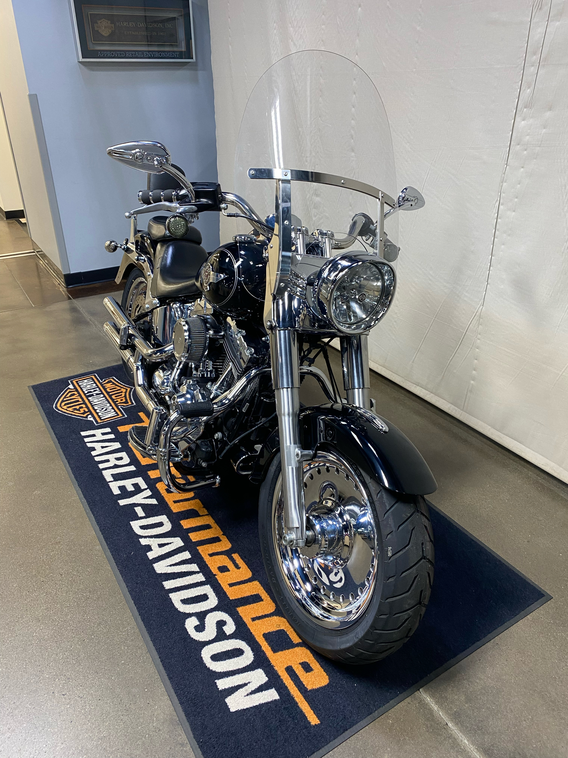 Used 2017 Harley-Davidson Fat Boy® Vivid Black | Motorcycles in