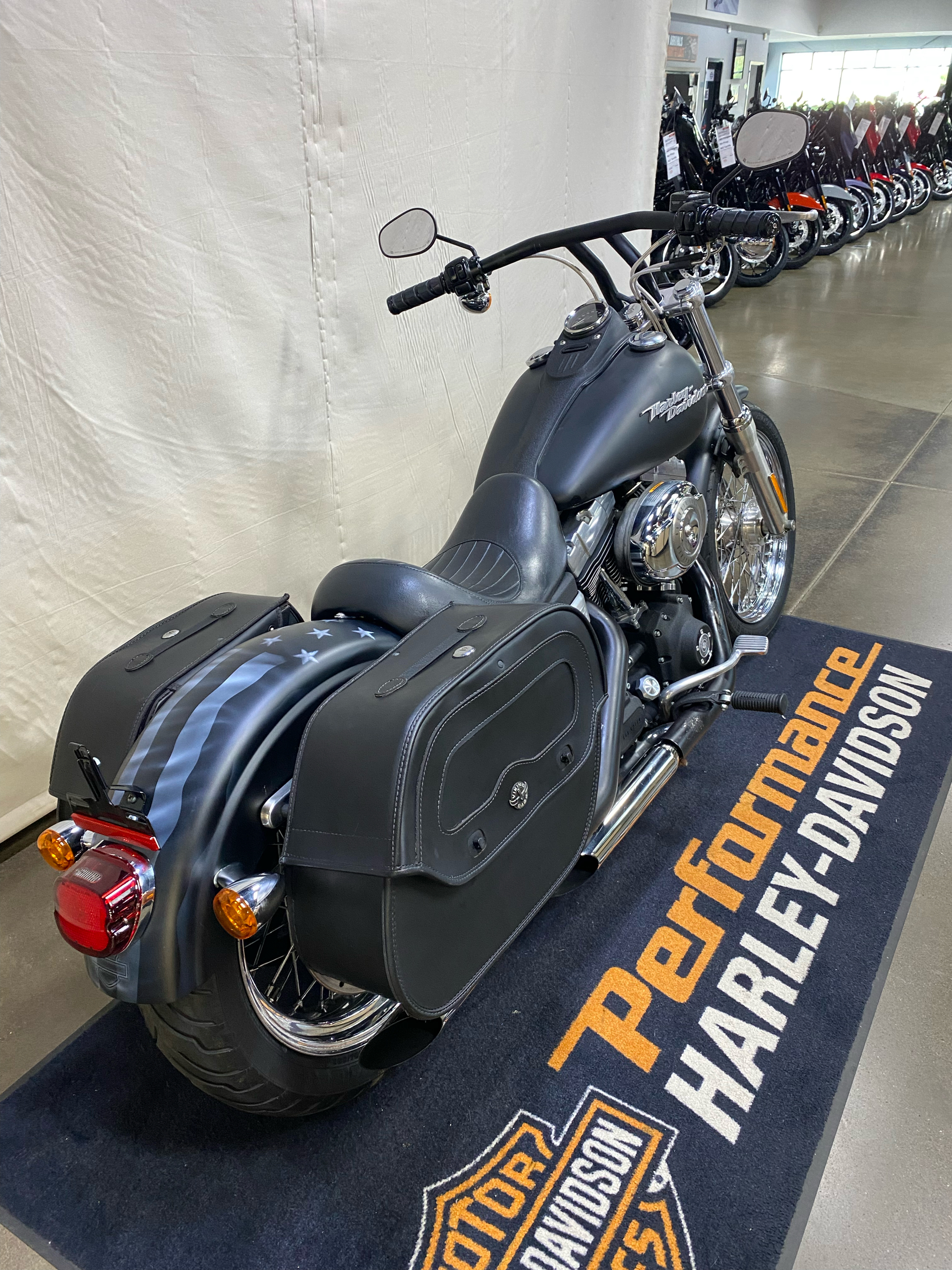 Used 2007 Harley-Davidson FXDB Dyna® Street Bob® Deep Cobalt Pearl