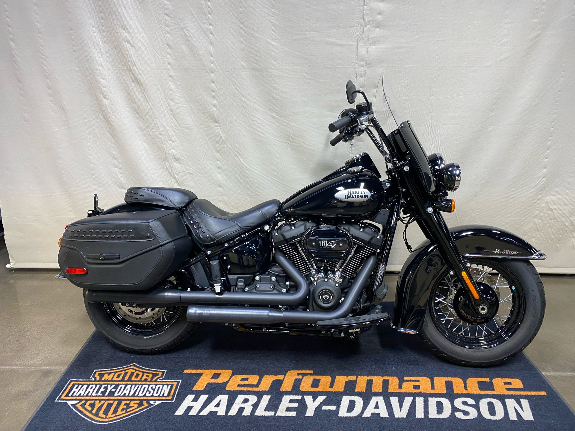 Used 2023 Harley-Davidson Heritage Classic 114 Vivid Black Used 2023 Harley-Davidson Heritage Classic 114 Vivid Black