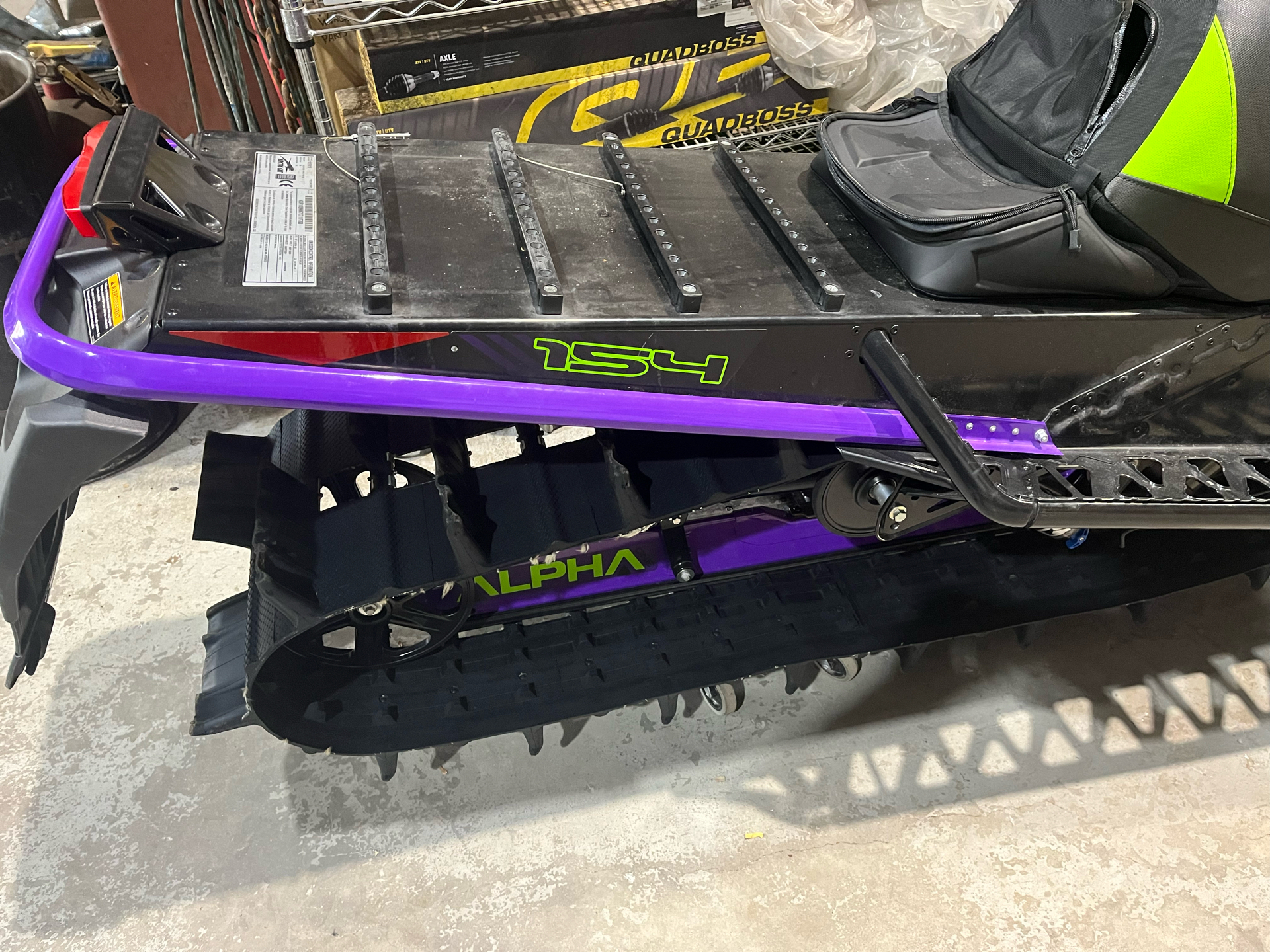 2019 Arctic Cat M 8000 Mountain Cat Alpha One 154 4