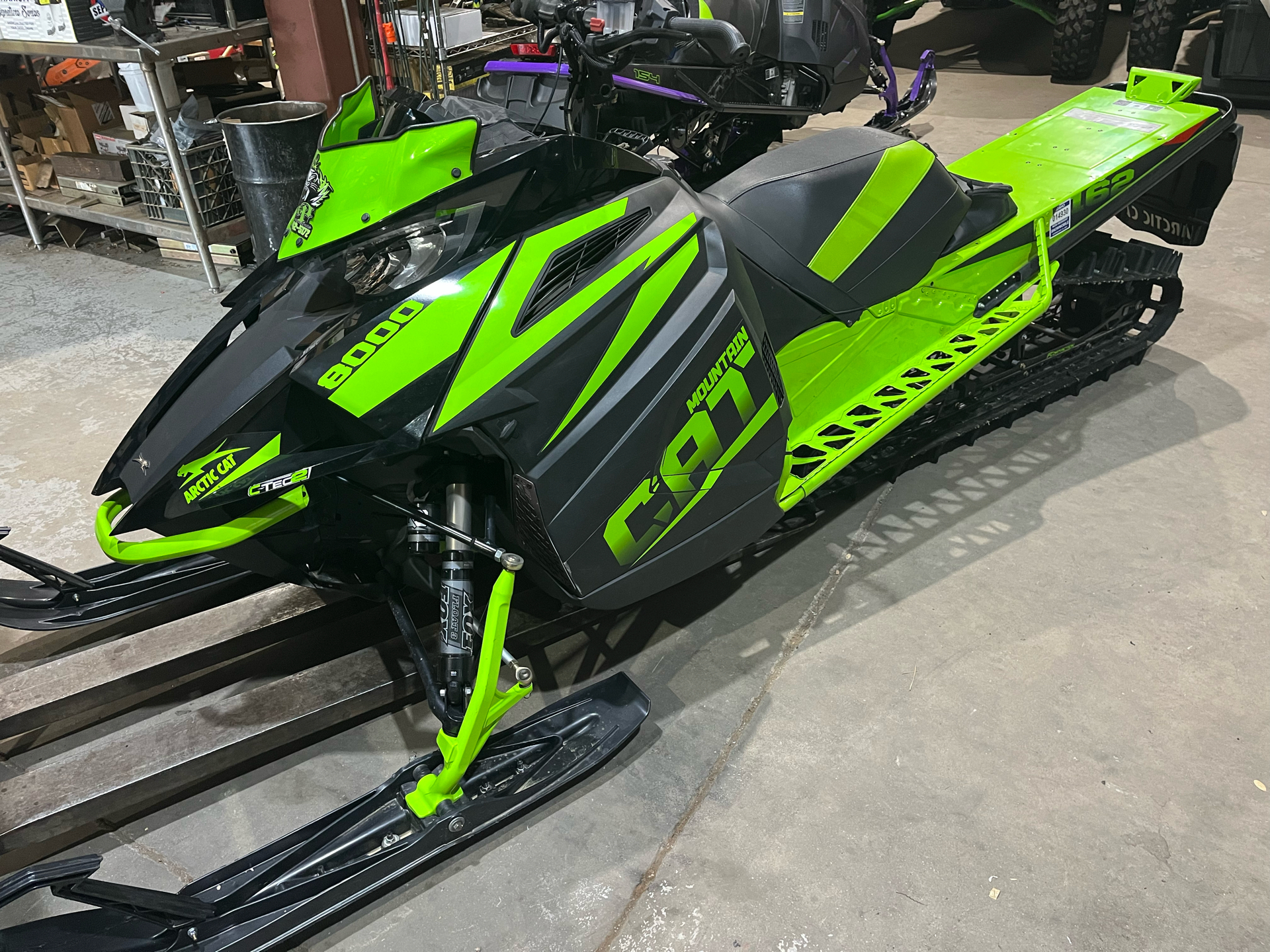 【MTオー様用】EVENT /Scratching At The Surface Used 2018 Arctic Cat M 8000 Mountain Cat 162 | Snowmobiles in
