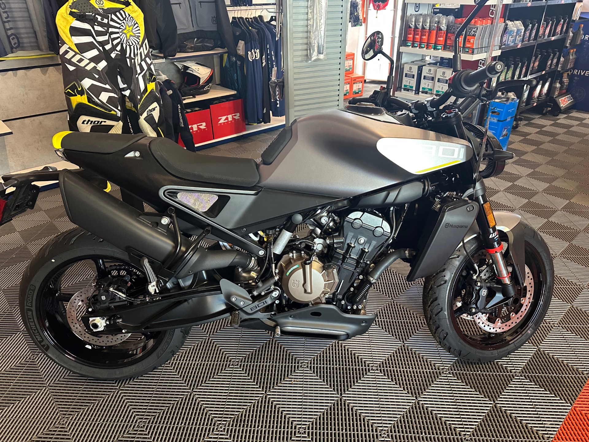 New 2025 Husqvarna Vitpilen 801 Silver | Motorcycles in Easton MD