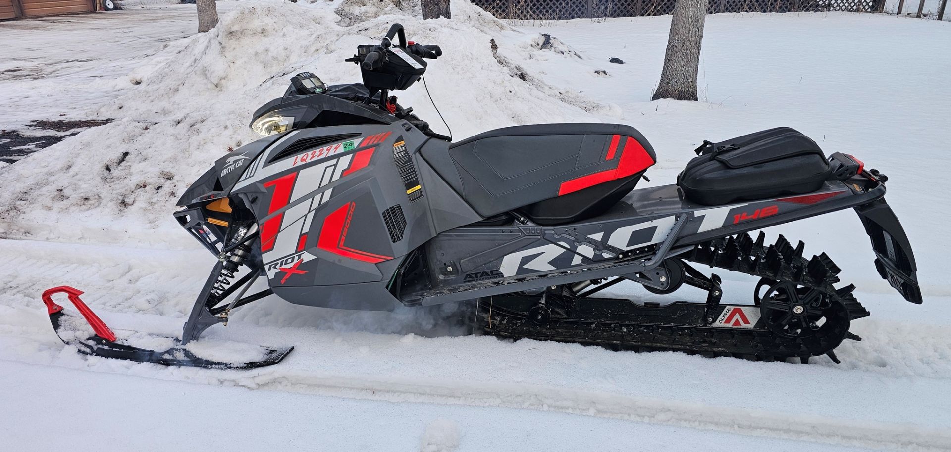 2022 Arctic Cat Riot X 8000 ATAC ES in Grand Rapids, Minnesota - Photo 1