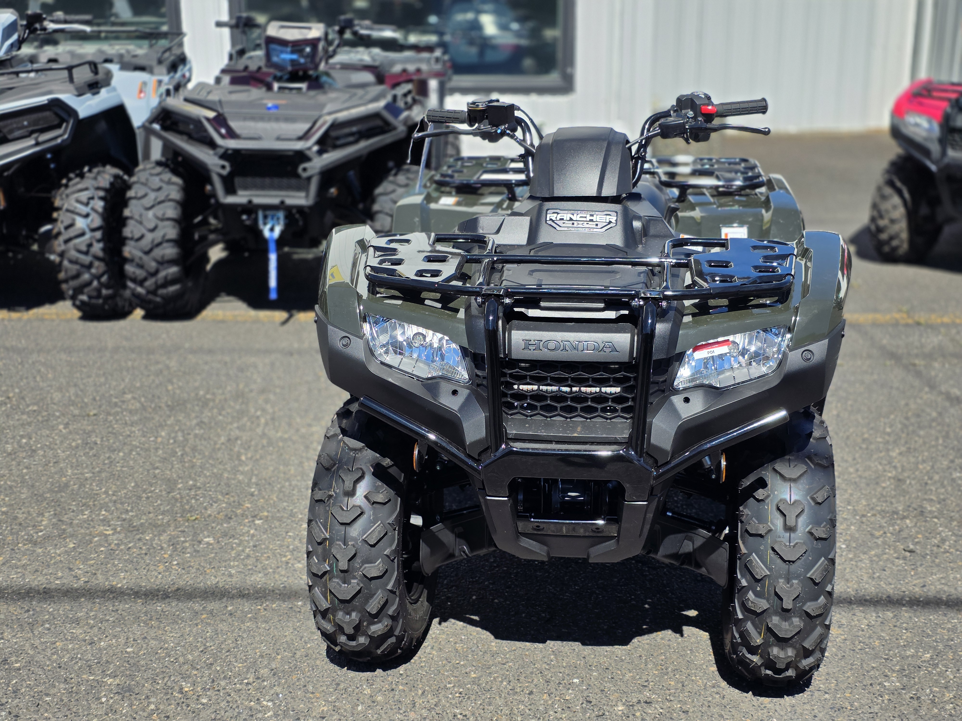 New 2025 Honda FourTrax Rancher 4x4 Automatic DCT EPS, Saint