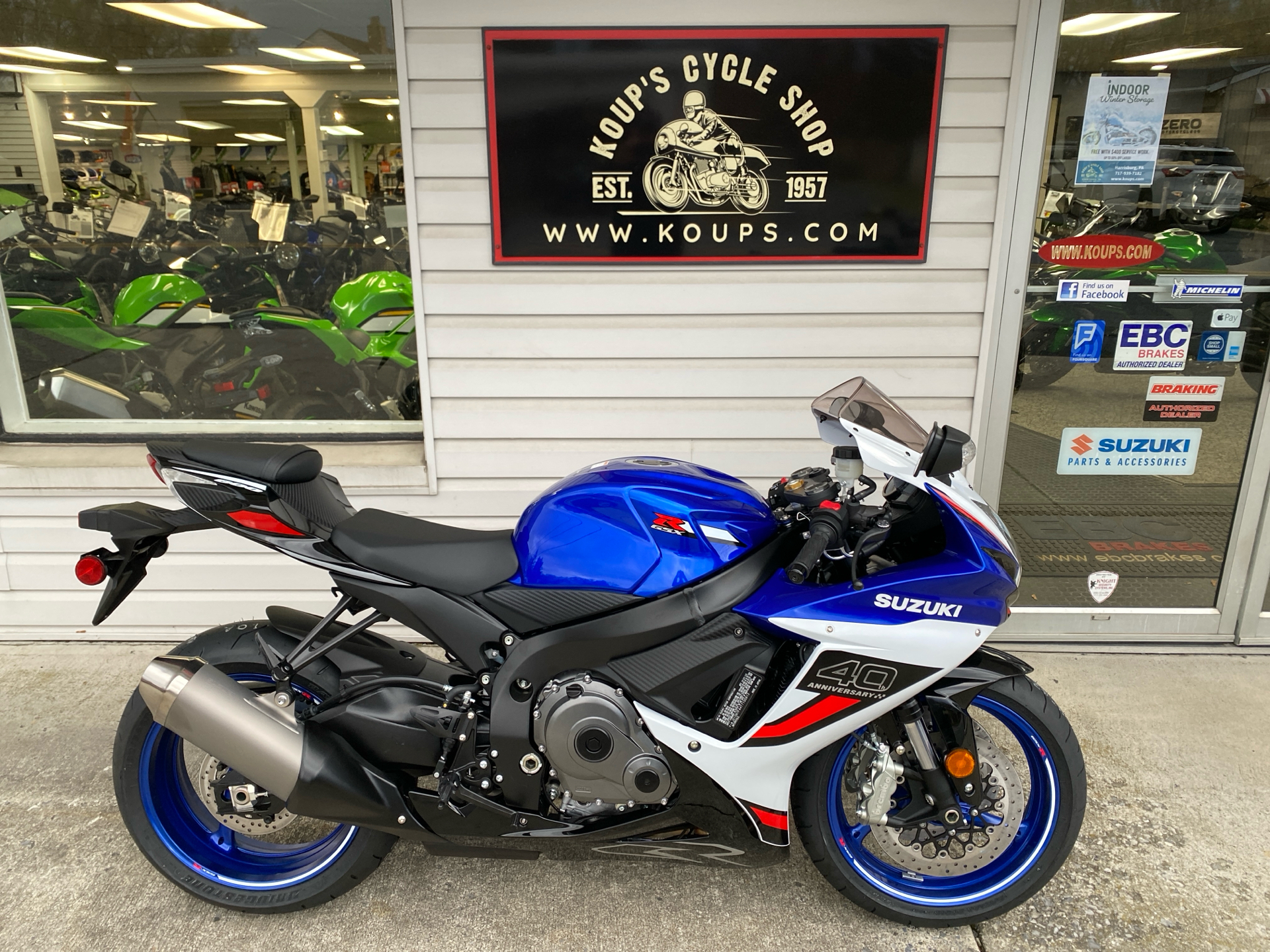 スキレット　ロイヤルブルー New 2026 Suzuki GSX-R600Z 40th Anniversary Edition, Harrisburg PA