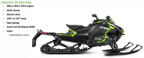 New 2026 Arctic Cat ZR 600 Sno Pro ES 137 (Sport Gauge