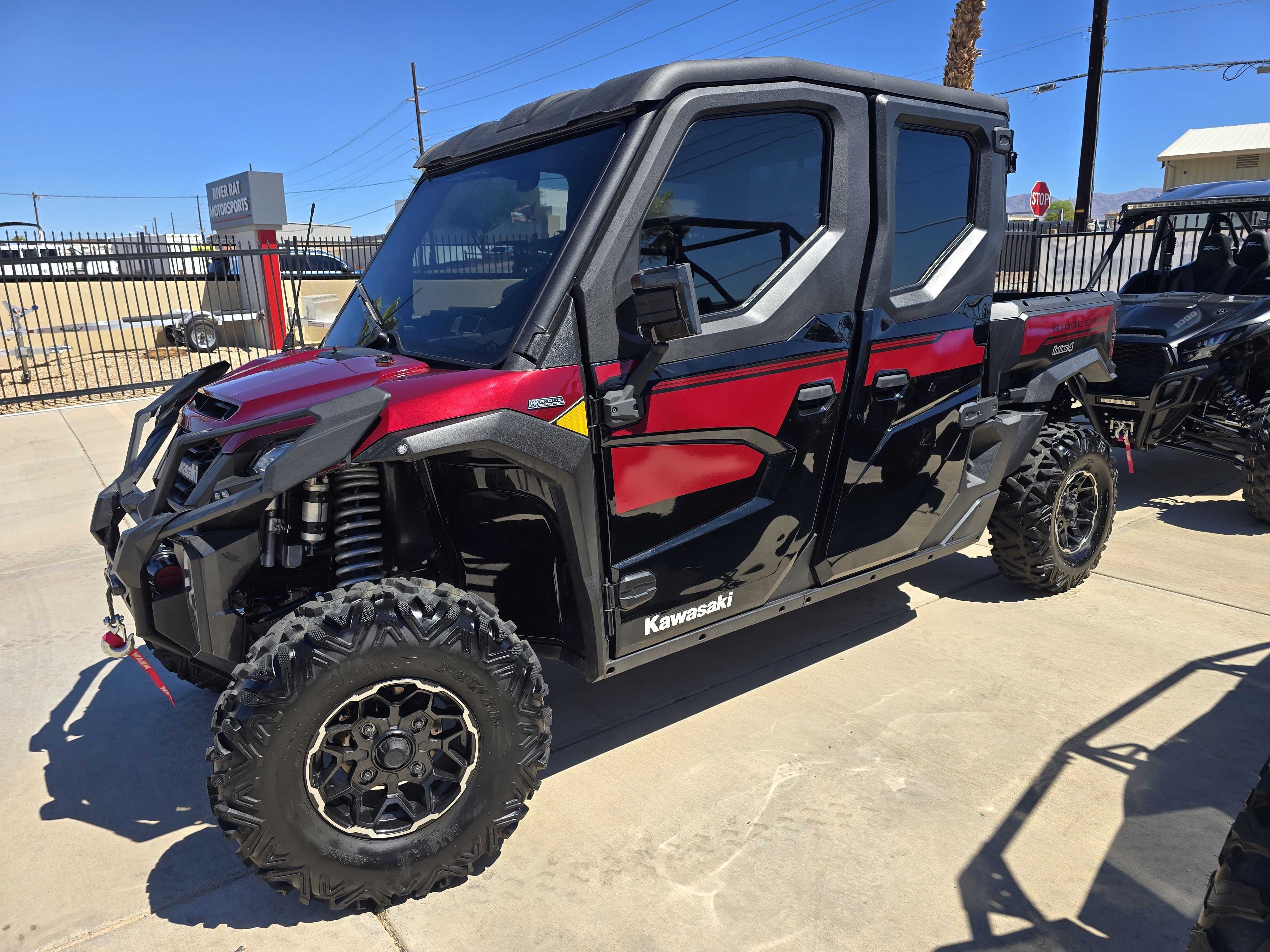 2026 Kawasaki RIDGE® CREW Platinum Ranch Edition HVAC 1