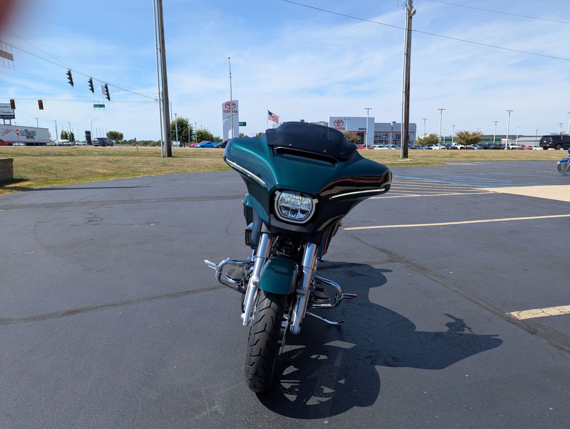 New 2024 Harley-Davidson Street Glide® Alpine Green (Chrome Finish