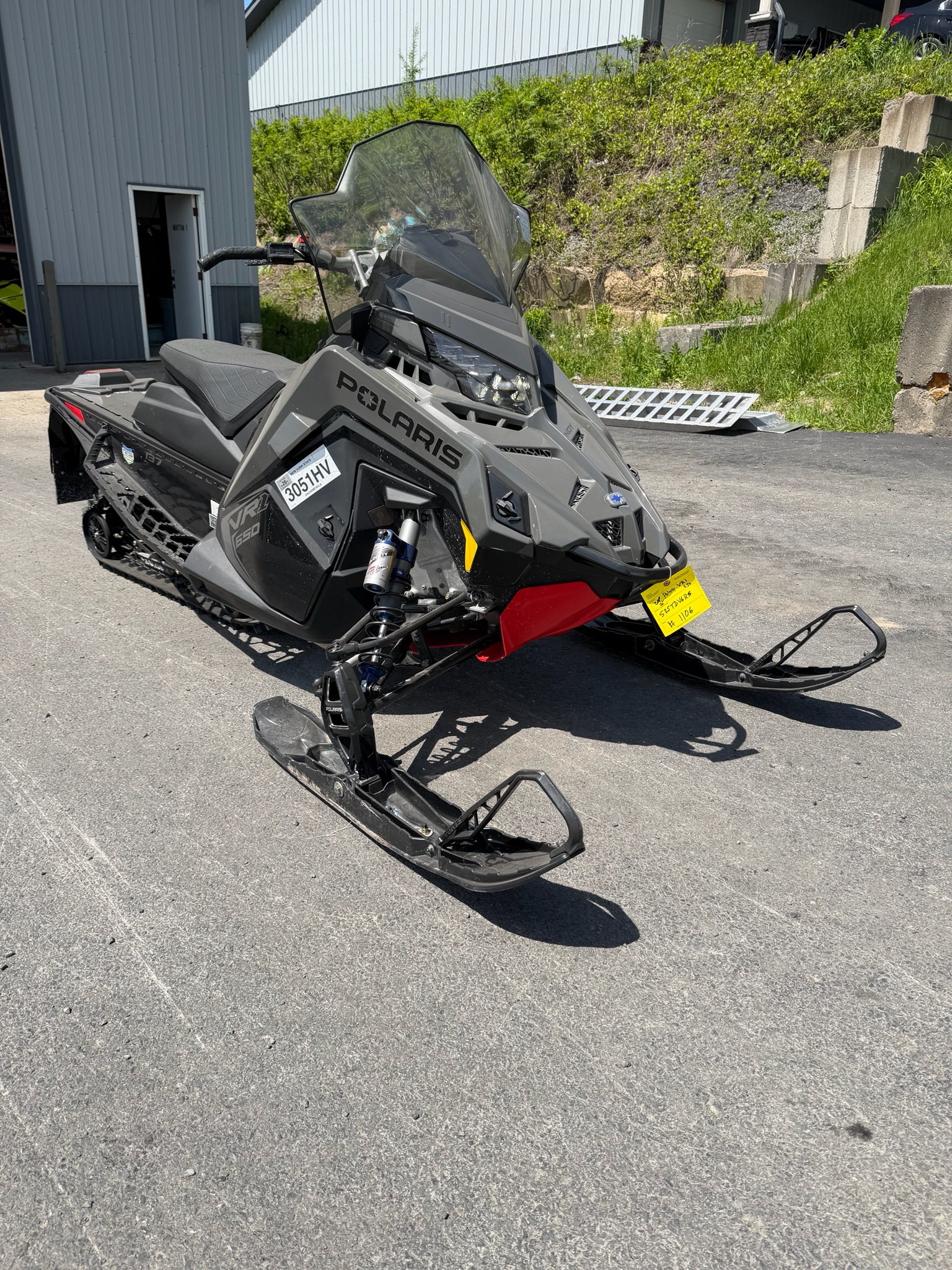 Used 2025 Polaris 650 INDY VR1 137 SC ES Snowmobiles for sale in