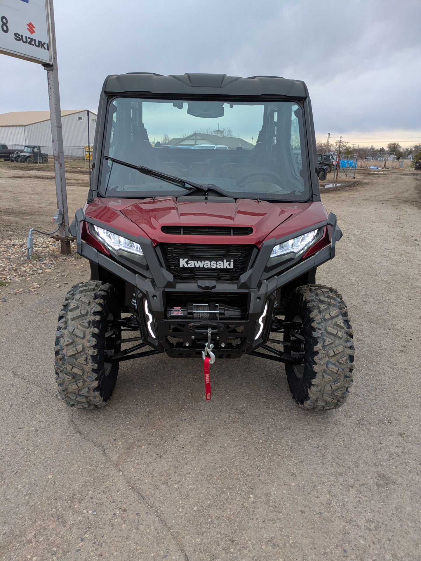 2026 Kawasaki RIDGE® CREW Platinum Ranch Edition HVAC 4