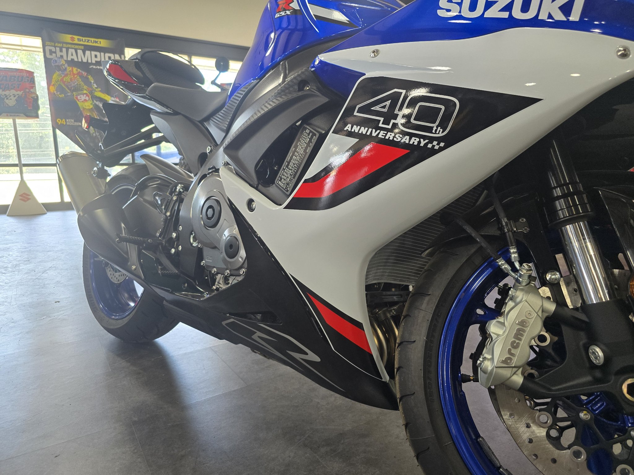2026 Suzuki GSX-R600Z 40th Anniversary Edition 7