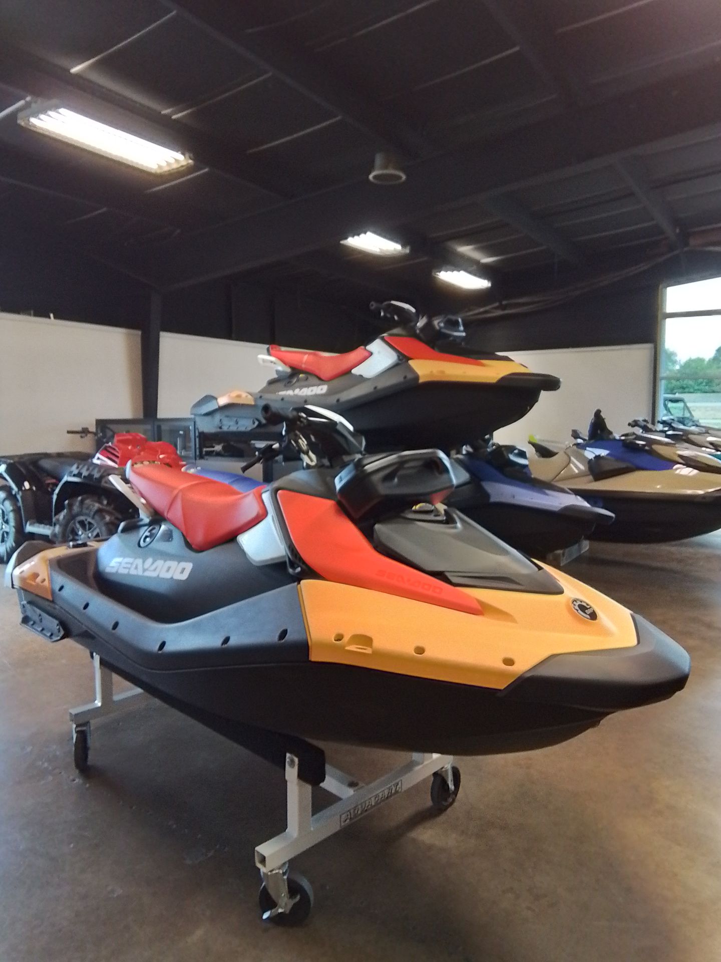 2025 Sea-Doo Spark for 3 90 hp + Convenience package with iBR and audio in option in Greenville, Texas - Photo 2