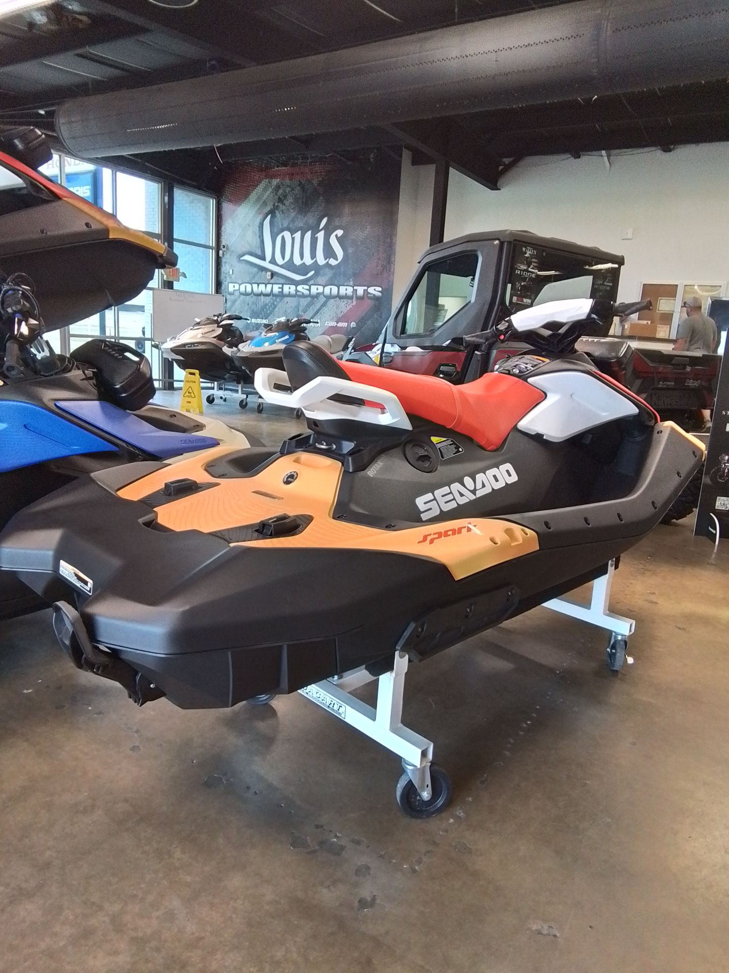 2025 Sea-Doo Spark for 3 90 hp + Convenience package with iBR and audio in option in Greenville, Texas - Photo 3