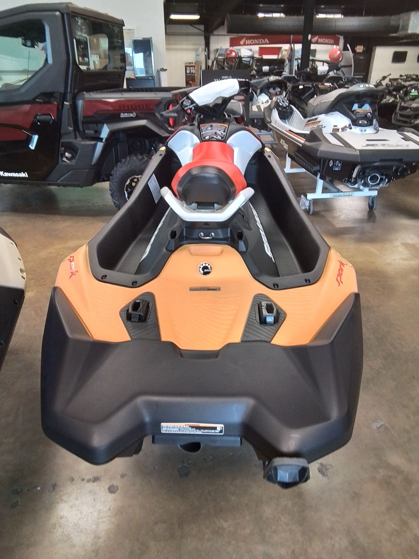 2025 Sea-Doo Spark for 3 90 hp + Convenience package with iBR and audio in option in Greenville, Texas - Photo 4