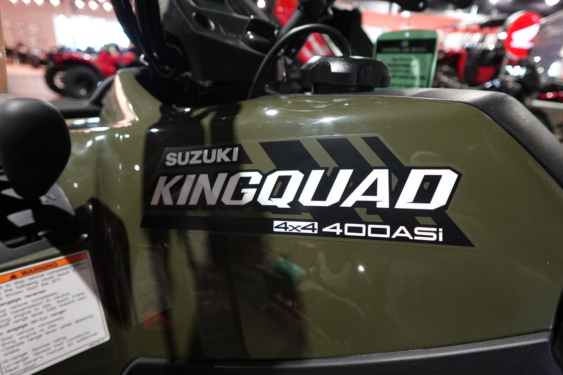 2025 Suzuki KingQuad 400ASi 8