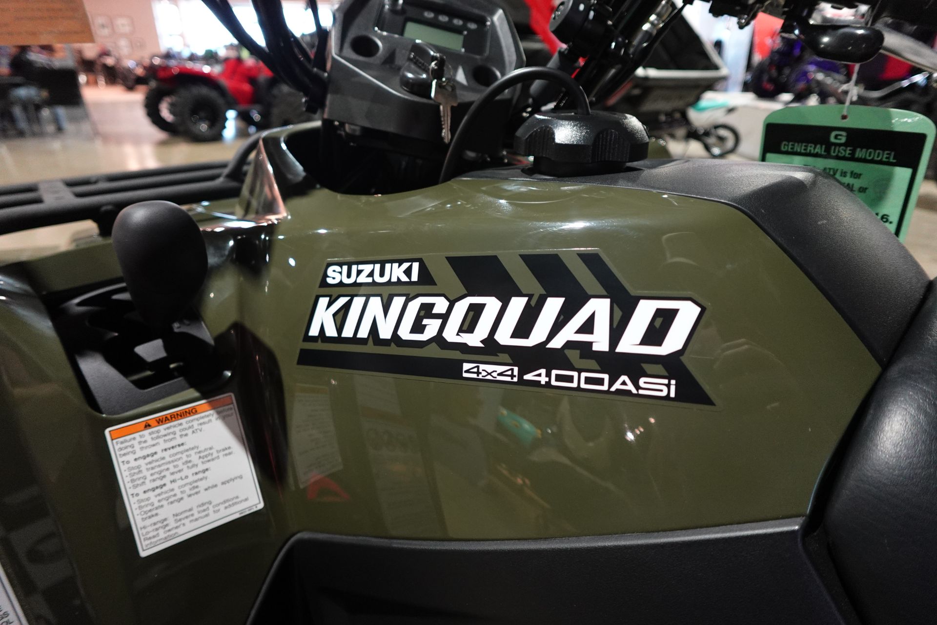 2025 Suzuki KingQuad 400ASi 11