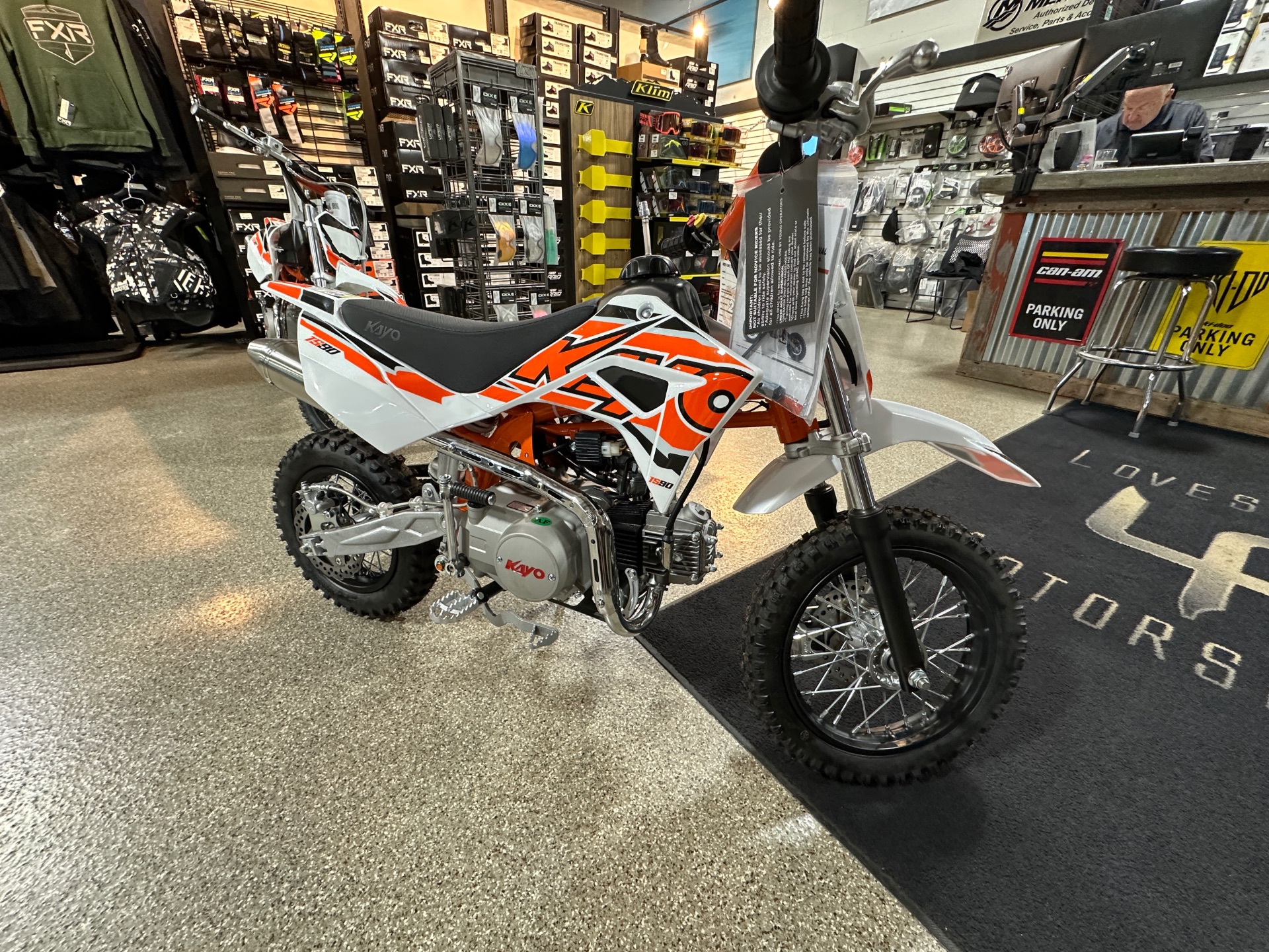 New 2025 Kayo TS 90, Roscoe IL | Specs, Price | Motorcycles White 0159