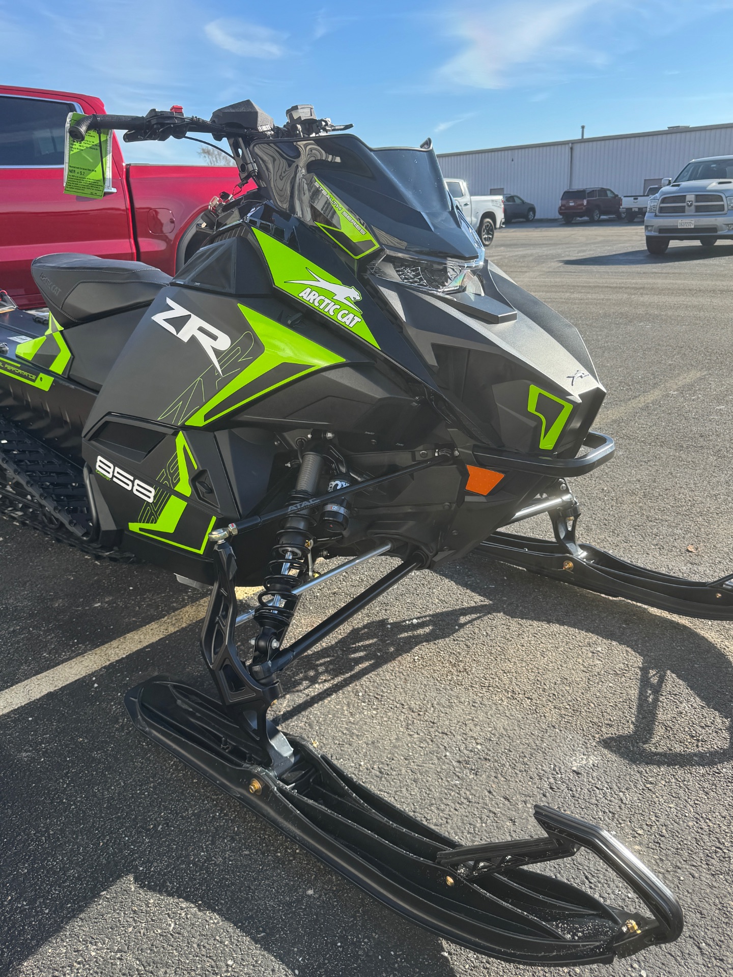 2026 Arctic Cat ZR 858 ATAC ES, Roscoe IL | New Snowmobiles for
