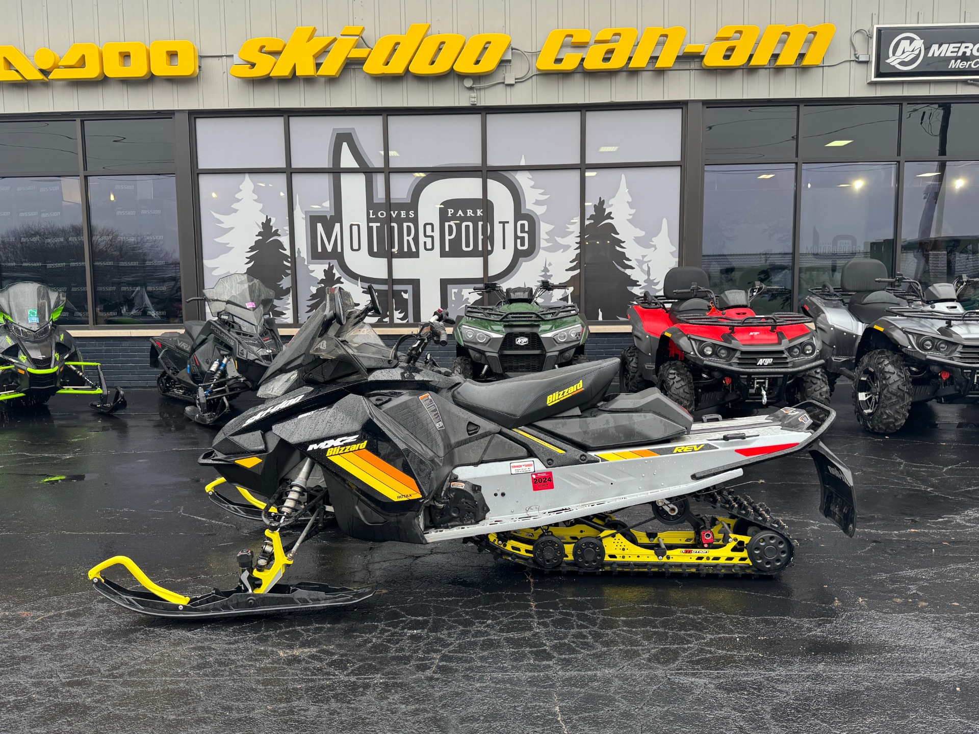 2019 Ski-Doo MXZ Blizzard 850 E-TEC in Roscoe, Illinois - Photo 1