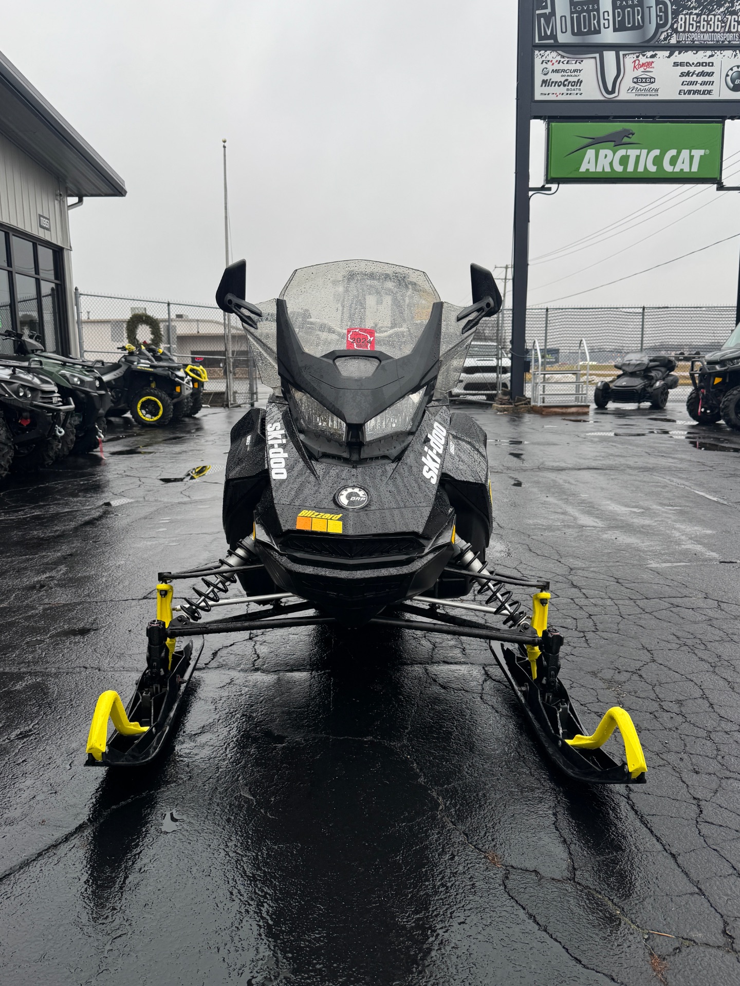 2019 Ski-Doo MXZ Blizzard 850 E-TEC in Roscoe, Illinois - Photo 3