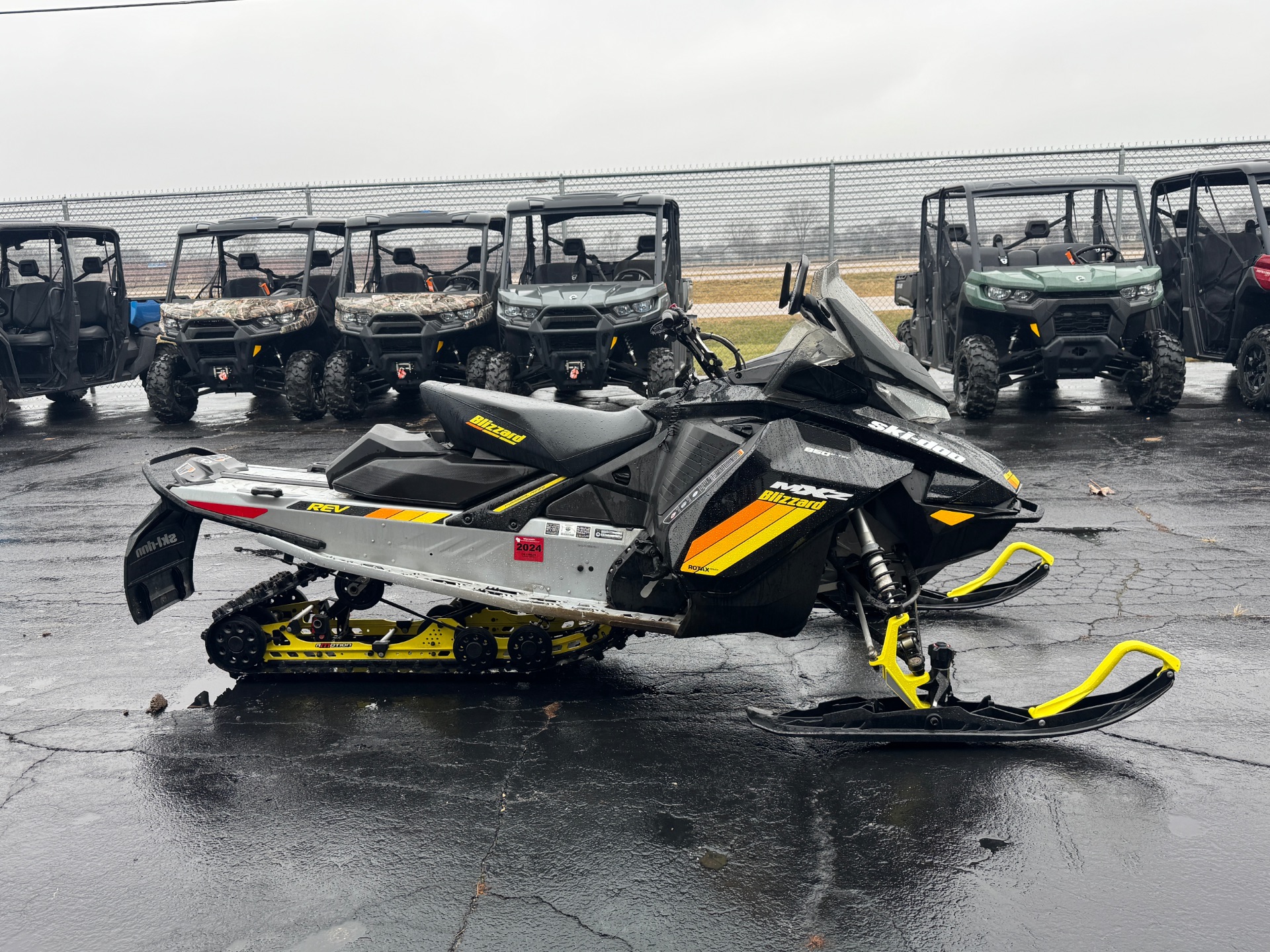 2019 Ski-Doo MXZ Blizzard 850 E-TEC in Roscoe, Illinois - Photo 5