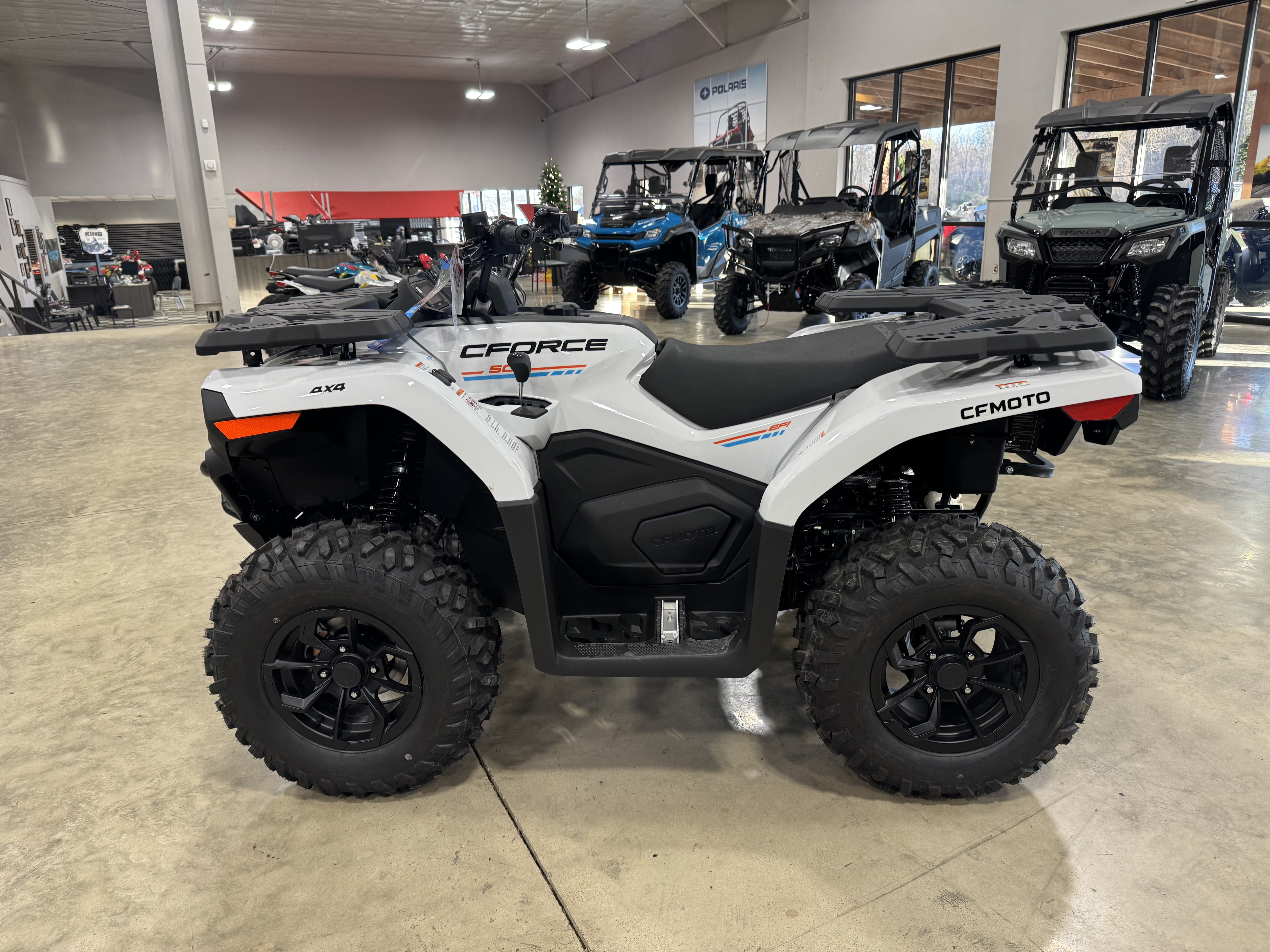 New 2026 CFMOTO CForce 500 Pearl White | ATVs in Leland MS | CFM000210