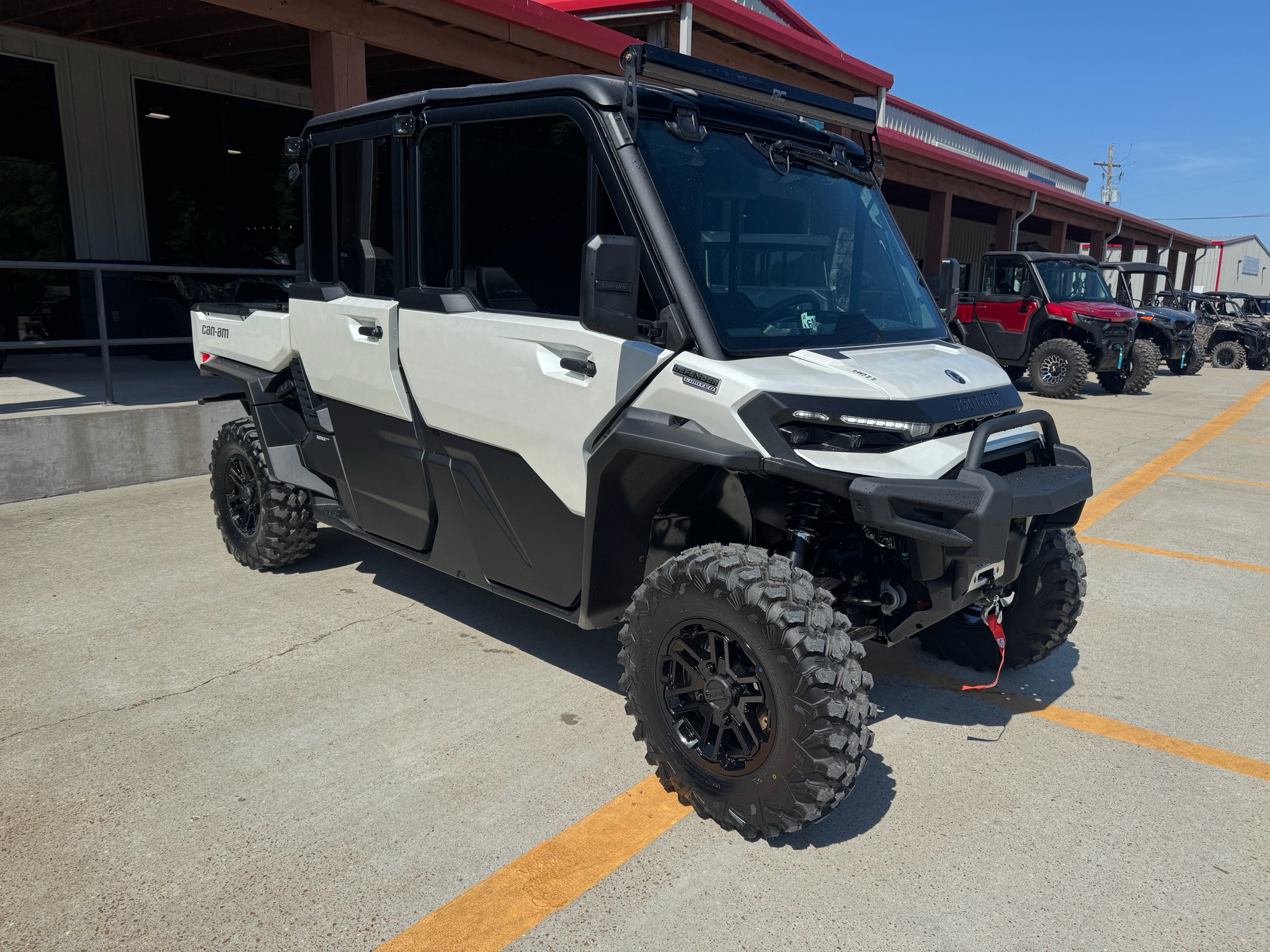 New 2026 Can-Am Defender MAX Limited HD11 Hybrid White | Utility