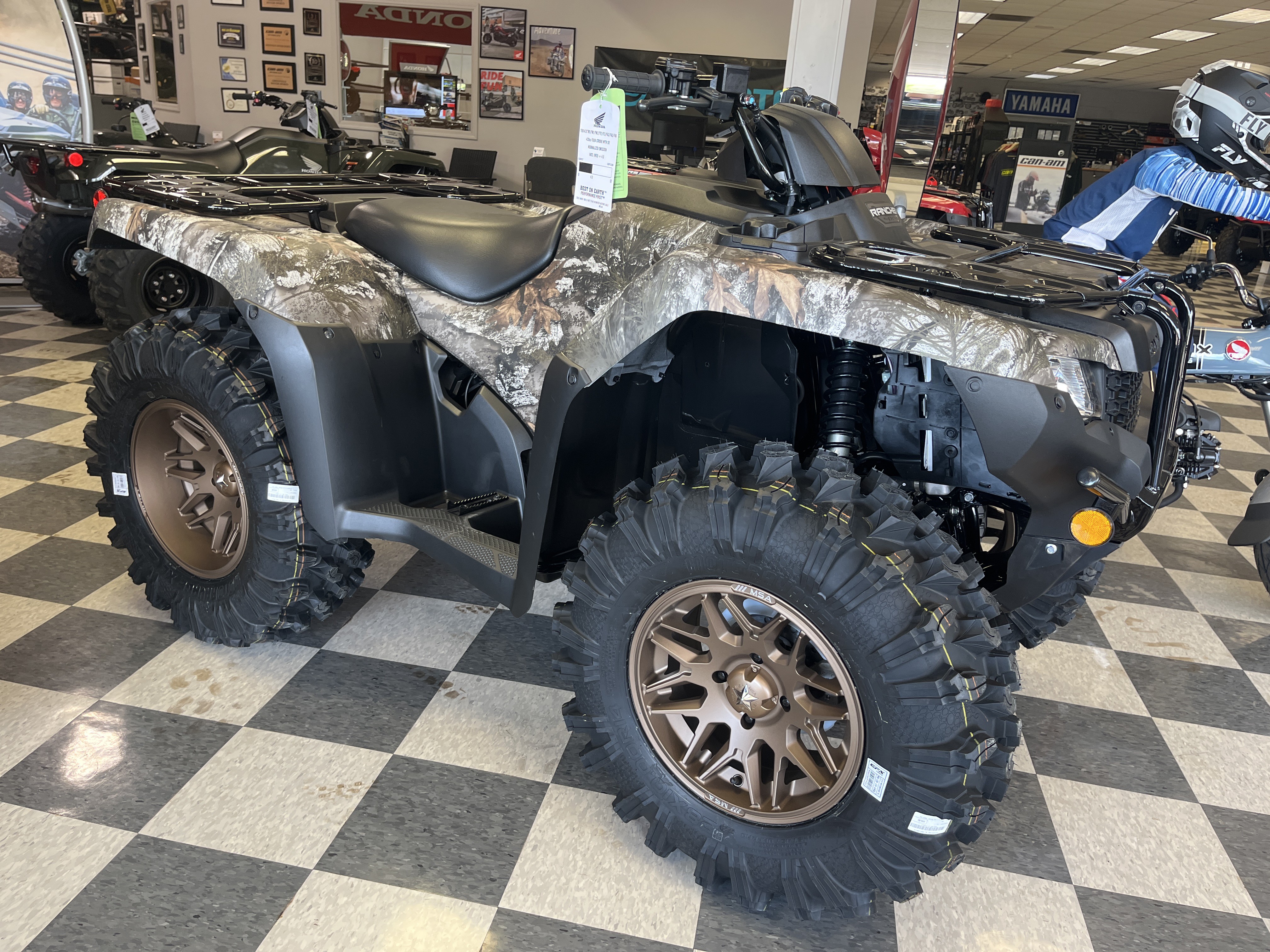New 2026 Honda FourTrax Rancher 4x4 TrueTimber Atera Camo | ATVs