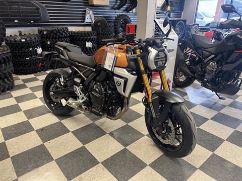 New 2026 Suzuki GSX-8T Candy Burnt Gold | Motorcycles in Leland MS