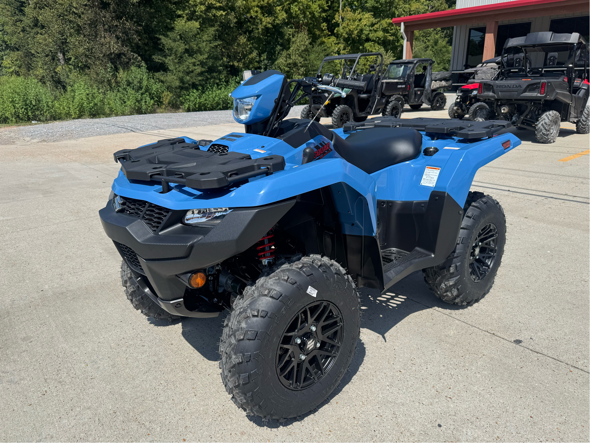 New 2025 Suzuki KingQuad 500AXi Power Steering SE Armored Blue