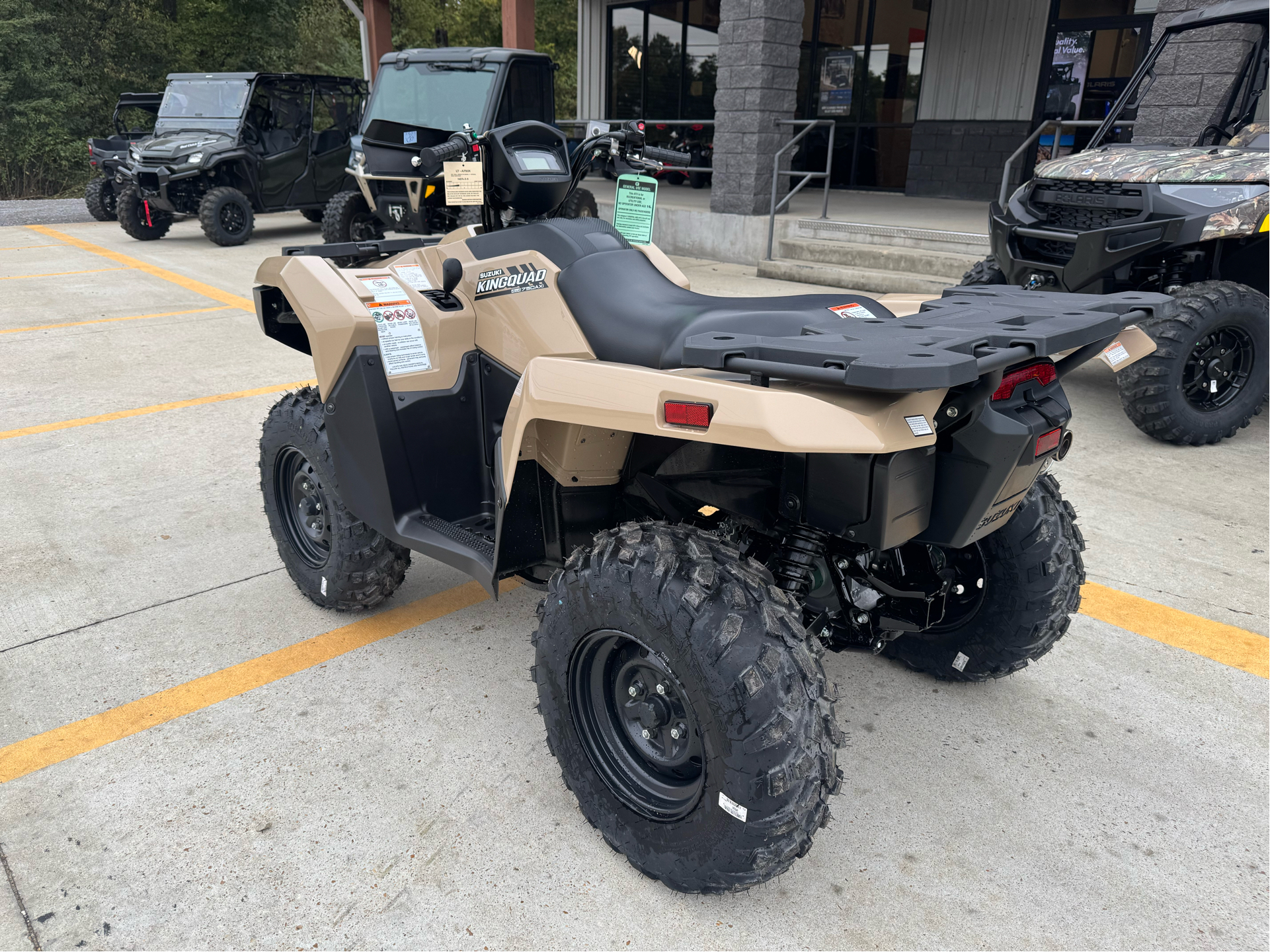 New 2025 Suzuki KingQuad 750AXi Power Steering Desert Beige | ATVs New 2025 Suzuki KingQuad 750AXi Power Steering Desert Beige | ATVs