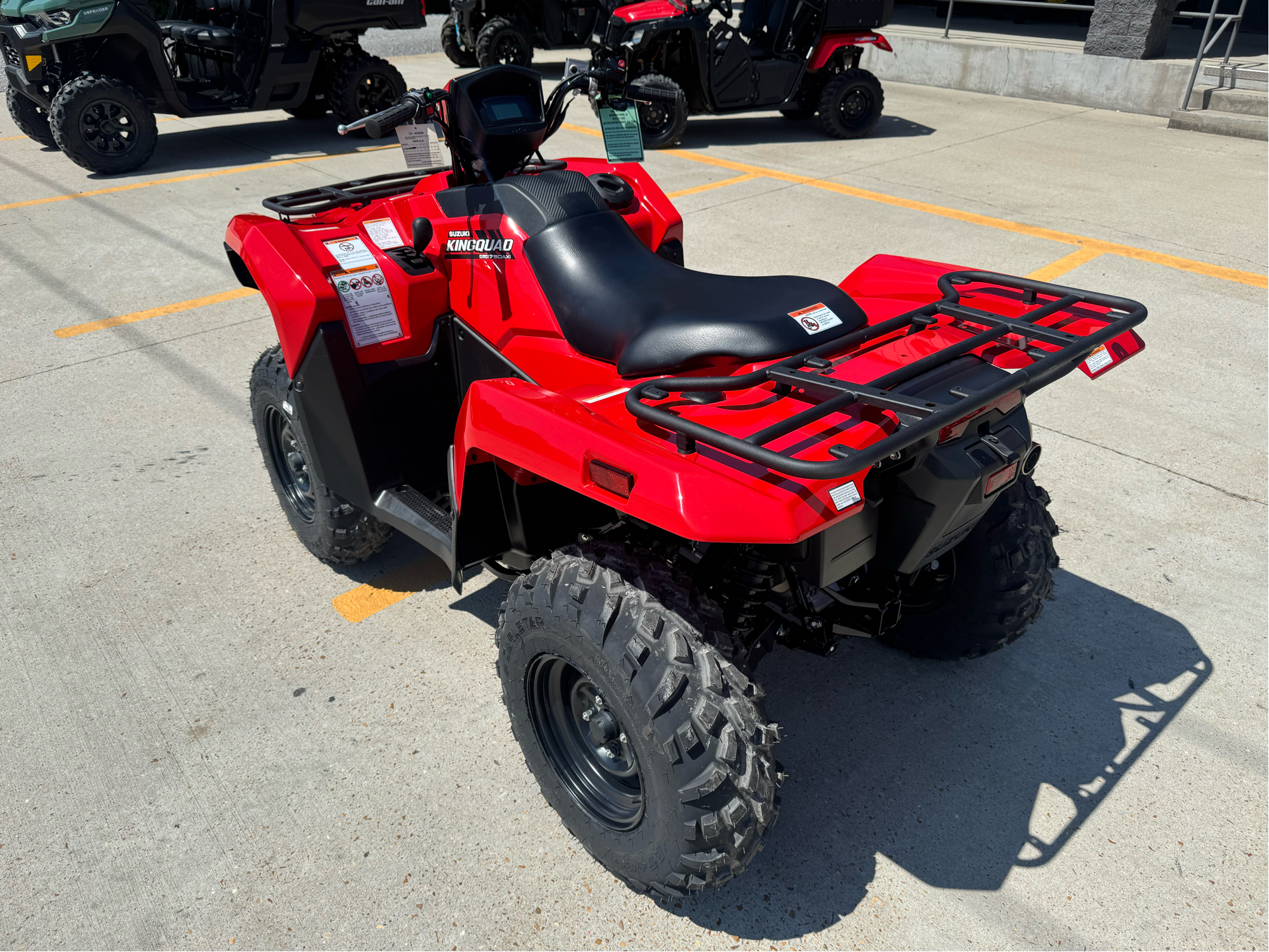 New 2025 Suzuki KingQuad 750AXi Flame Red | ATVs in Leland MS