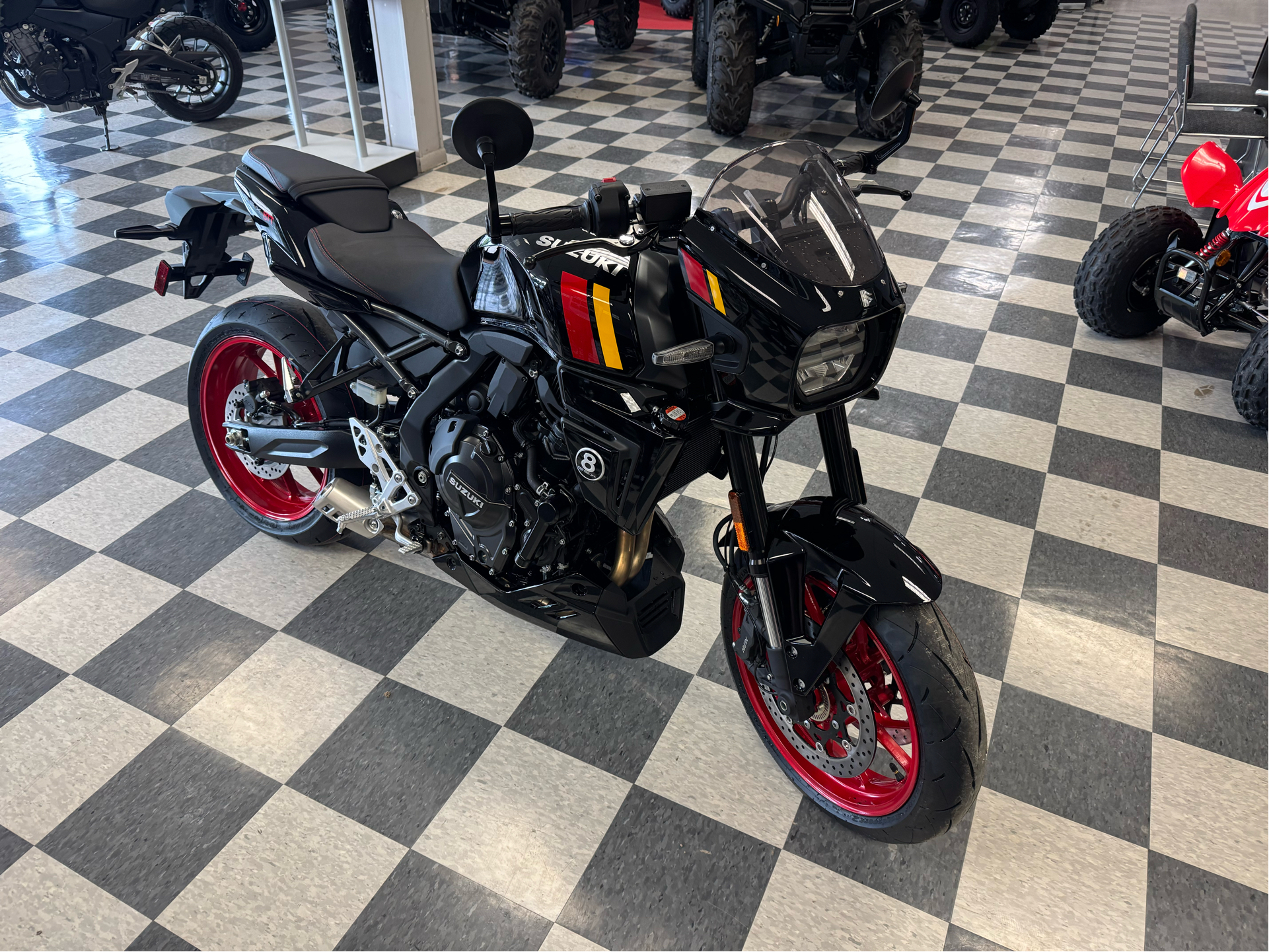 New 2026 Suzuki GSX-8TT Glass Sparkle Black | Motorcycles in
