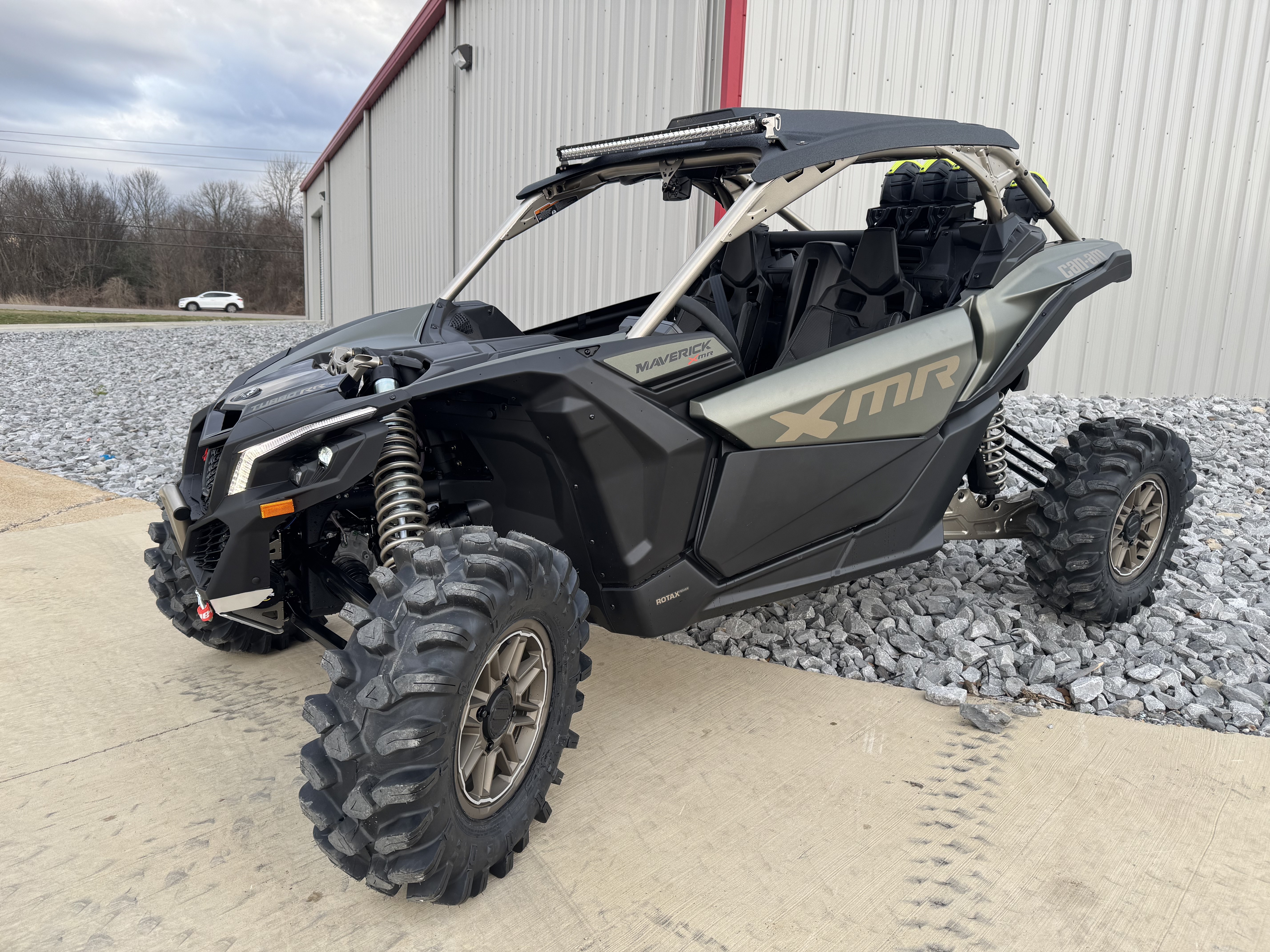 New 2026 Can-Am Maverick X3 X MR TURBO RR 72 Loft Green Satin