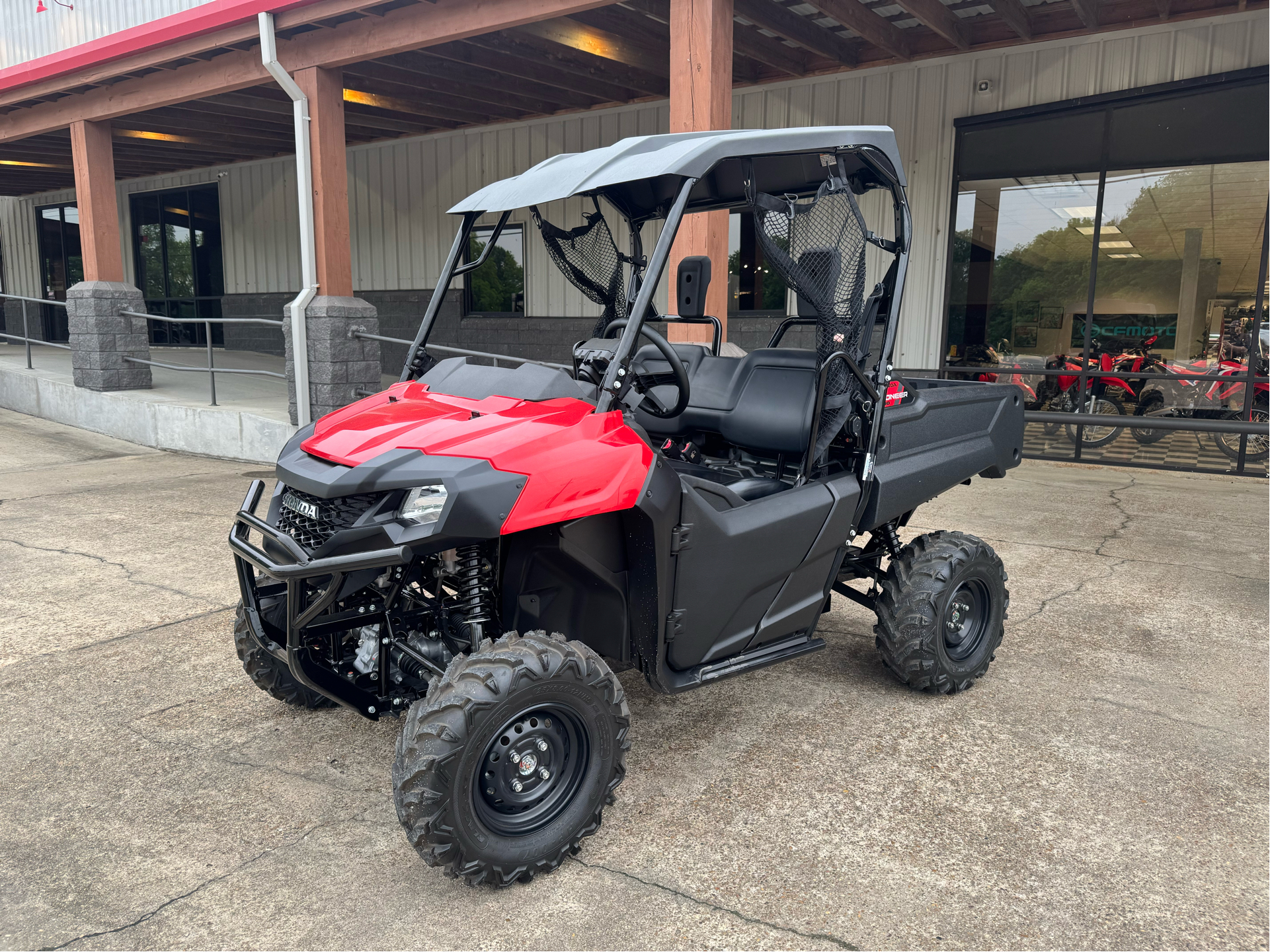 Snow Plow For Honda Pioneer 700-4 At Stephen Jamerson Blog