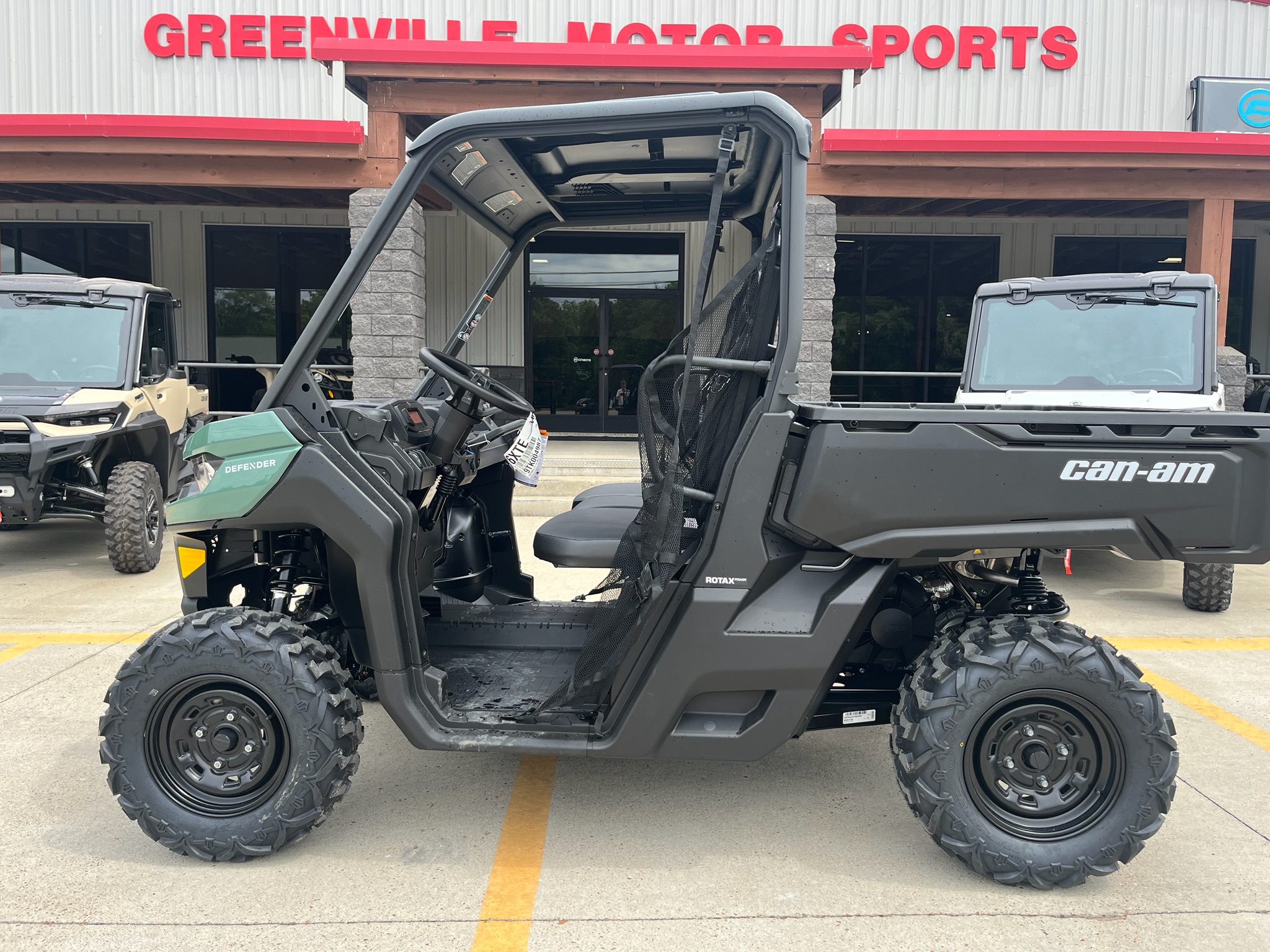 New 2026 Can-Am Defender HD7 Compass Green | Utility Vehicles in