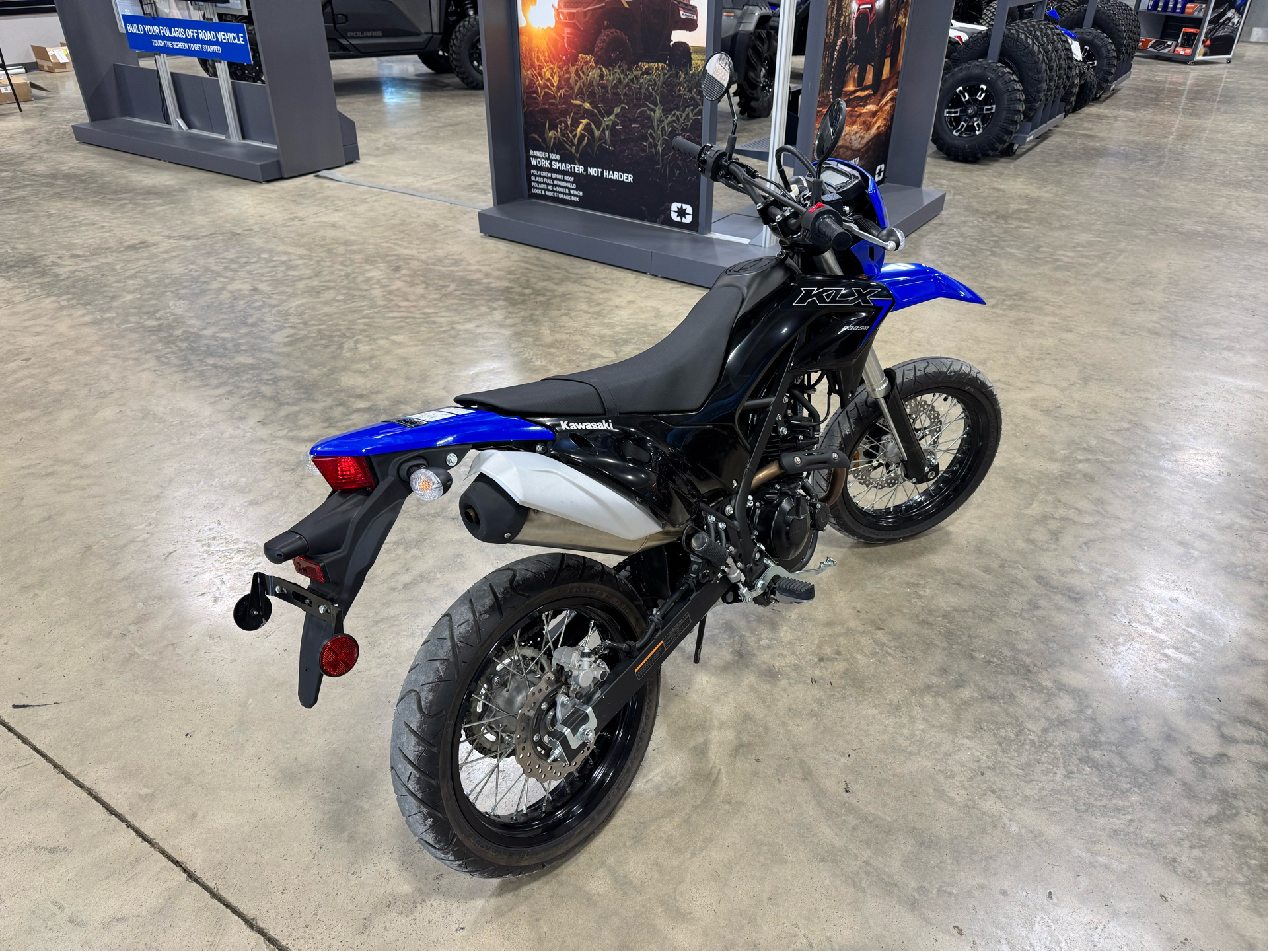 Used 2023 Kawasaki KLX 230SM Oriental Blue | Motorcycles in Leland