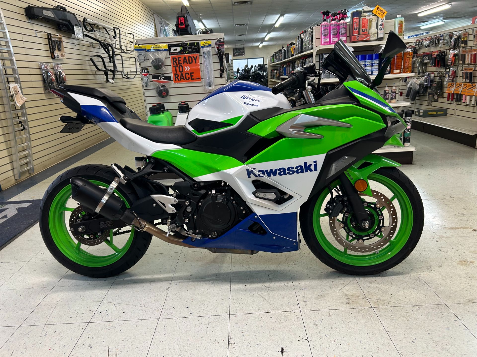 Used 2024 Kawasaki Ninja 500 SE 40th Anniversary Edition ABS