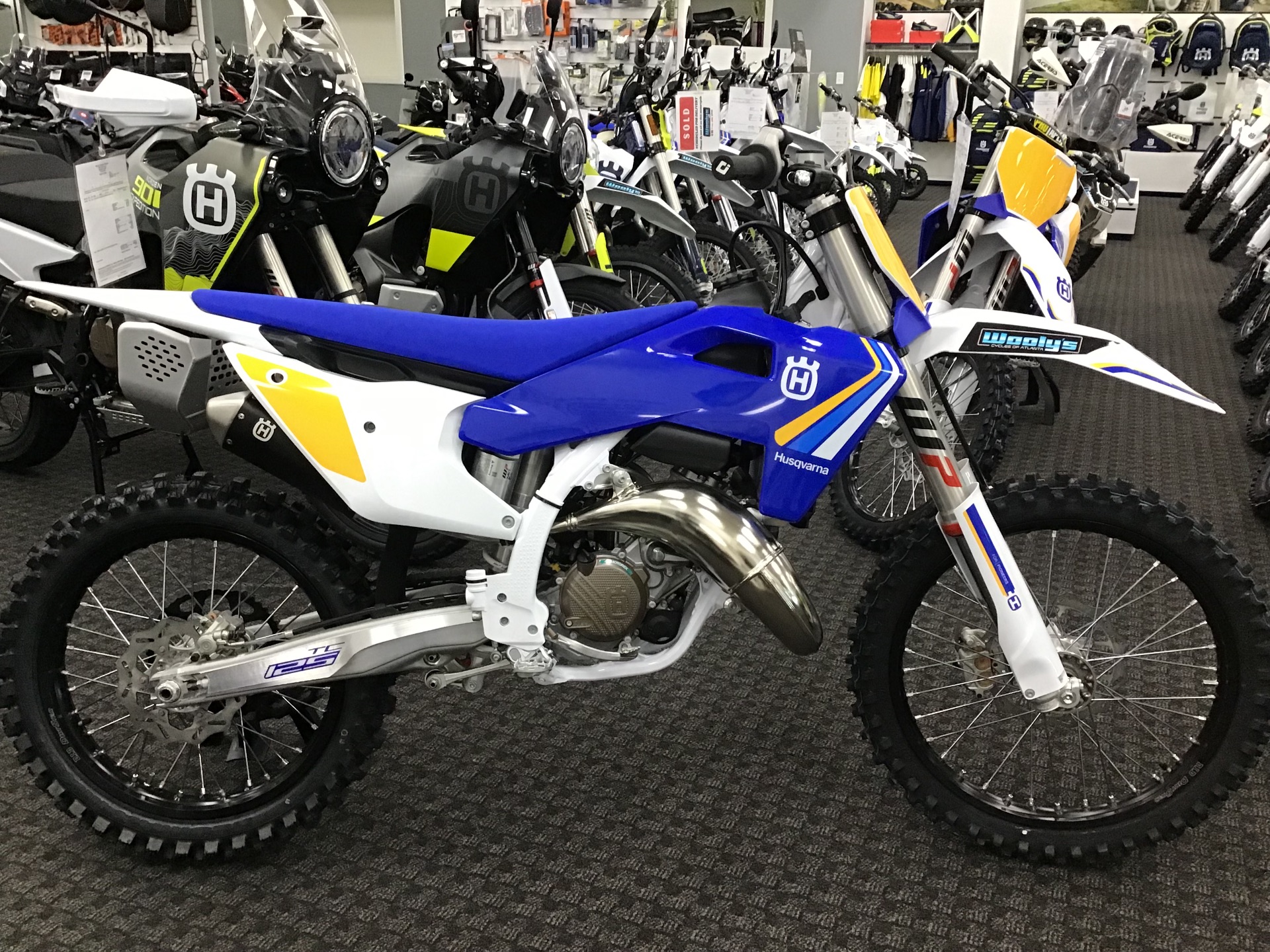 【Huerco】TT505-ST New 2025 Husqvarna TC 125 Heritage, Marietta GA | Specs, Price