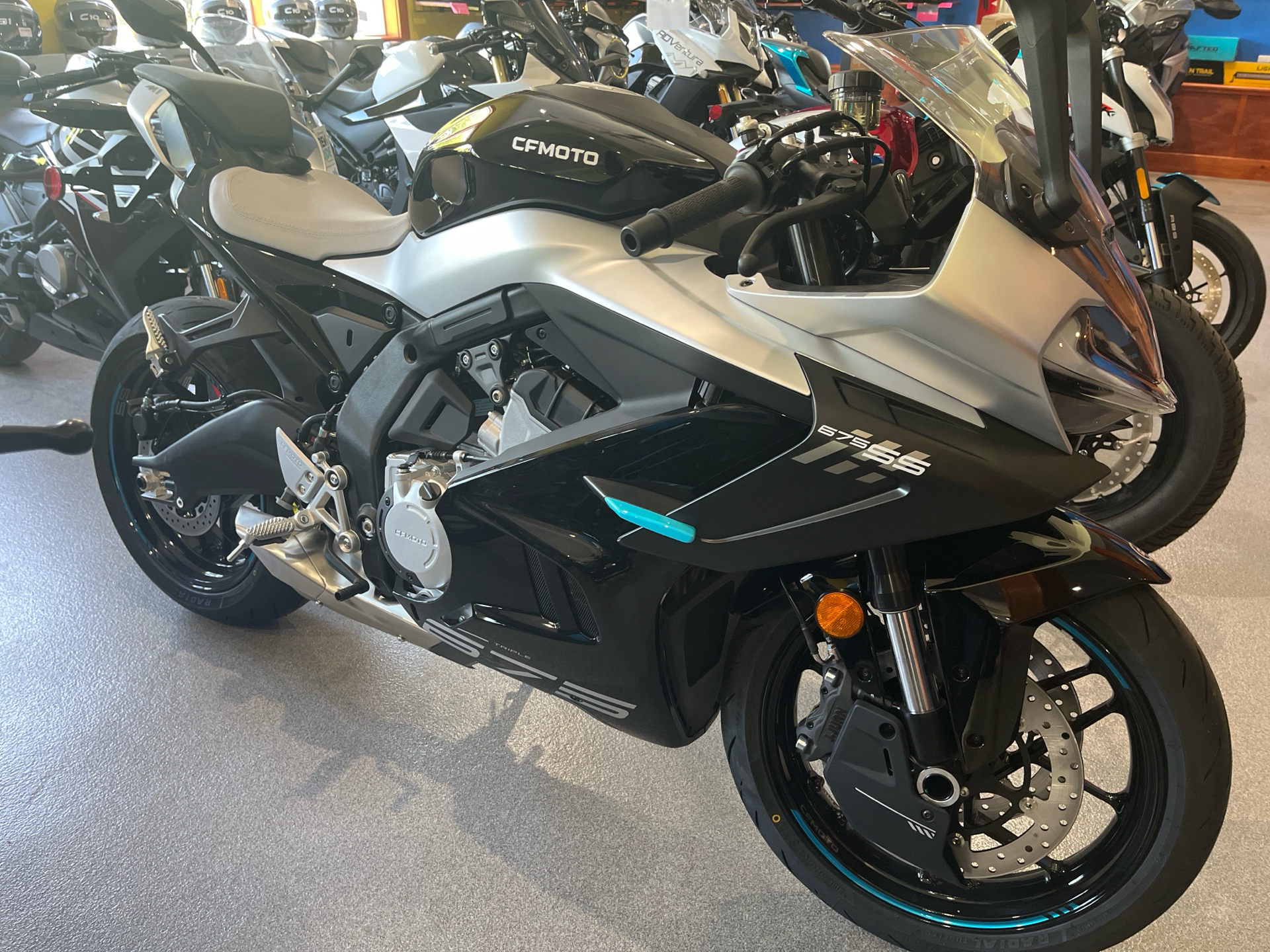 New 2025 CFMOTO 675SS Nebula Black | Motorcycles in Westerlo, NY