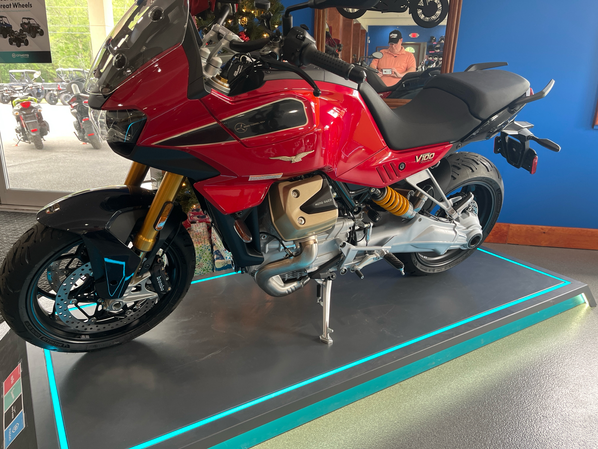 New 2025 Moto Guzzi V100 Mandello Wind Tunnel Wind Tunnel