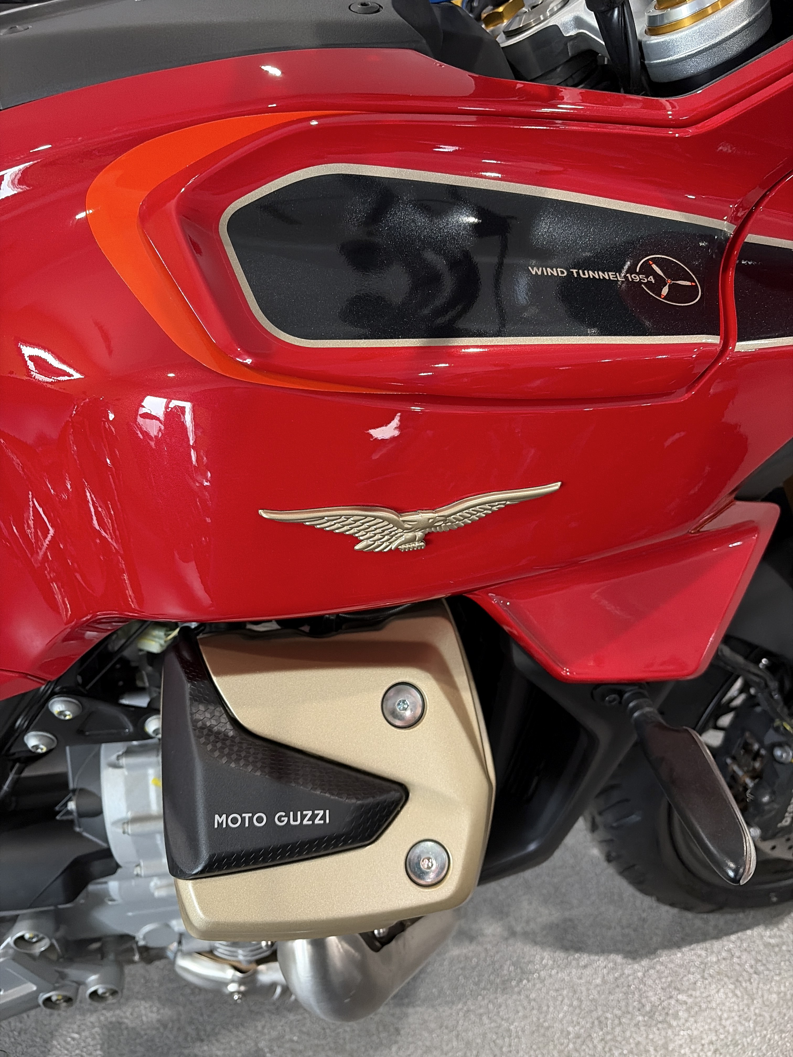New 2025 Moto Guzzi V100 Mandello Wind Tunnel Wind Tunnel