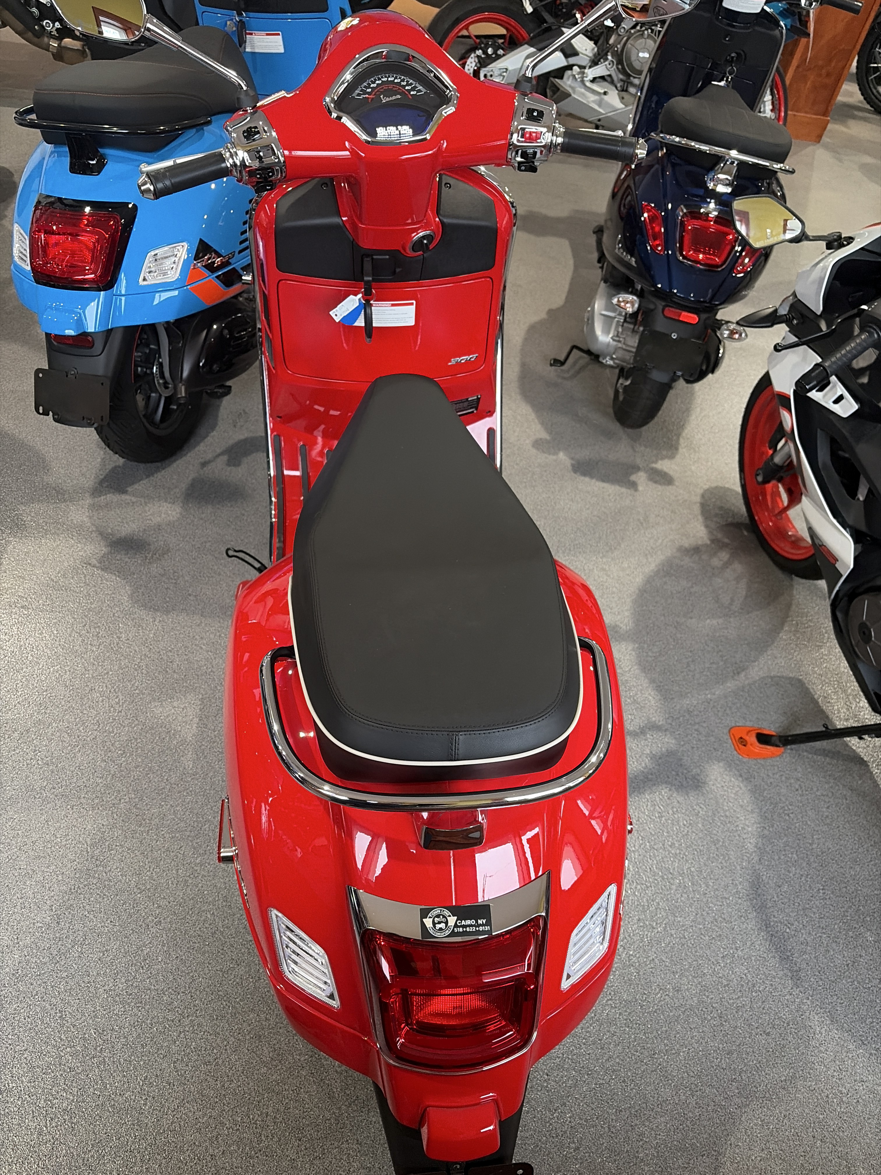 New 2025 Vespa GTS Super 300 Rosso Coraggioso | Scooters in