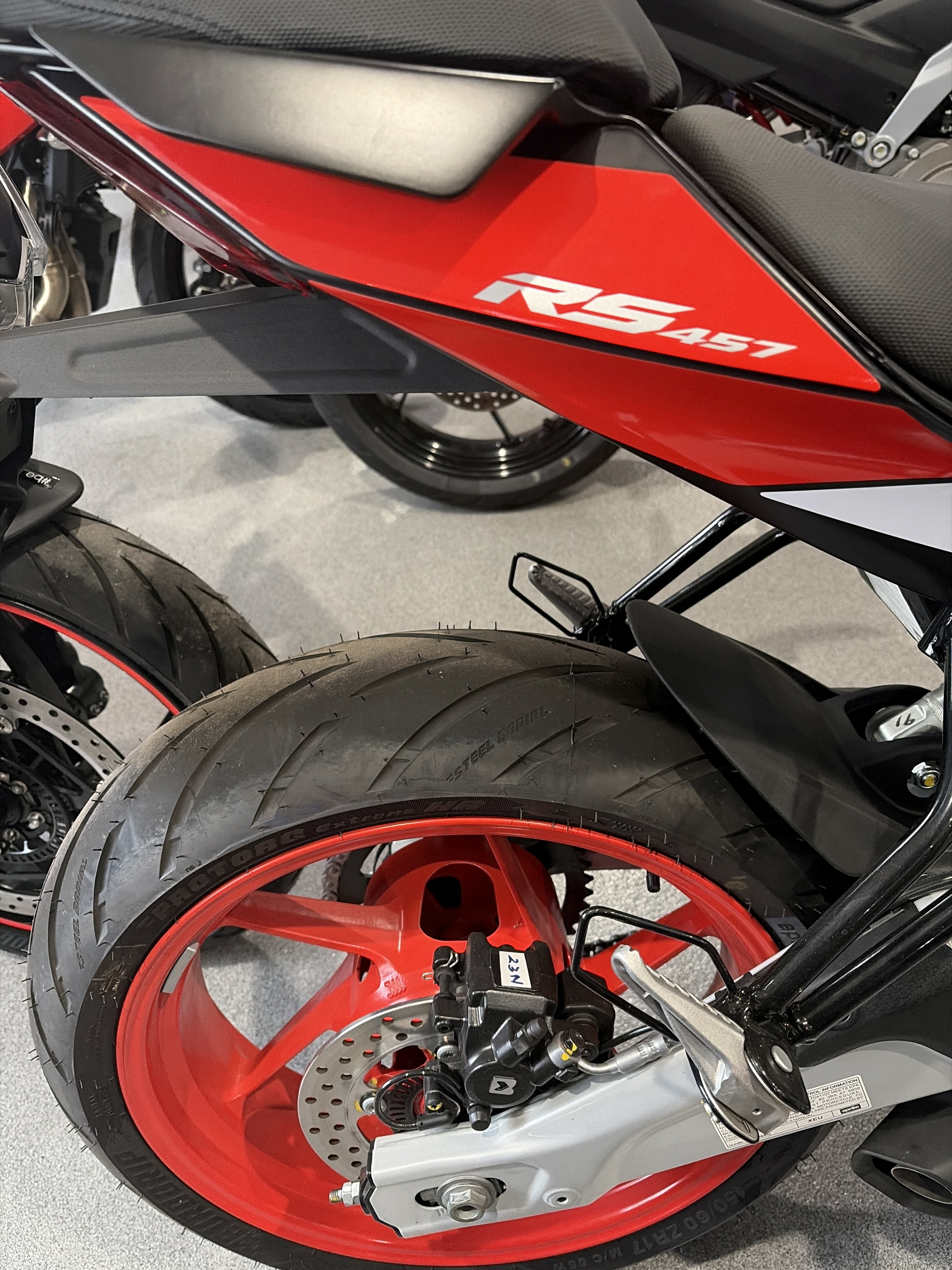 New 2025 Aprilia RS 457 Opalescent Light | Motorcycles in Westerlo