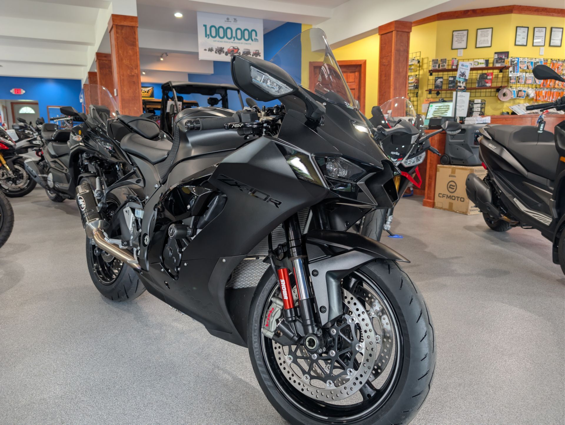nakaji　Aブラック1 Used 2024 Kawasaki Ninja ZX-10R ABS Metallic Flat Spark Black