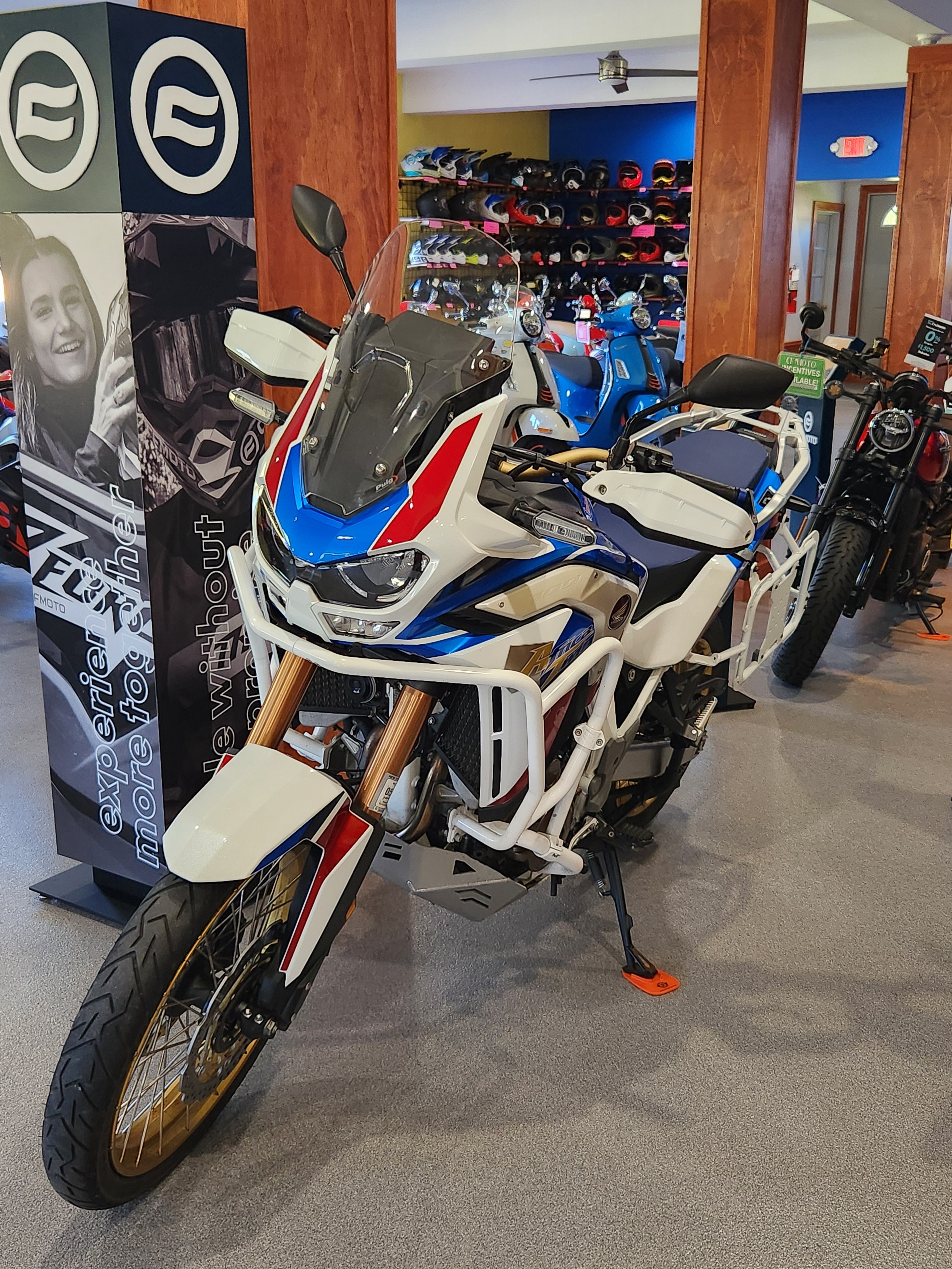 Used 2020 Honda Africa Twin Adventure Sports ES Pearl Glare White