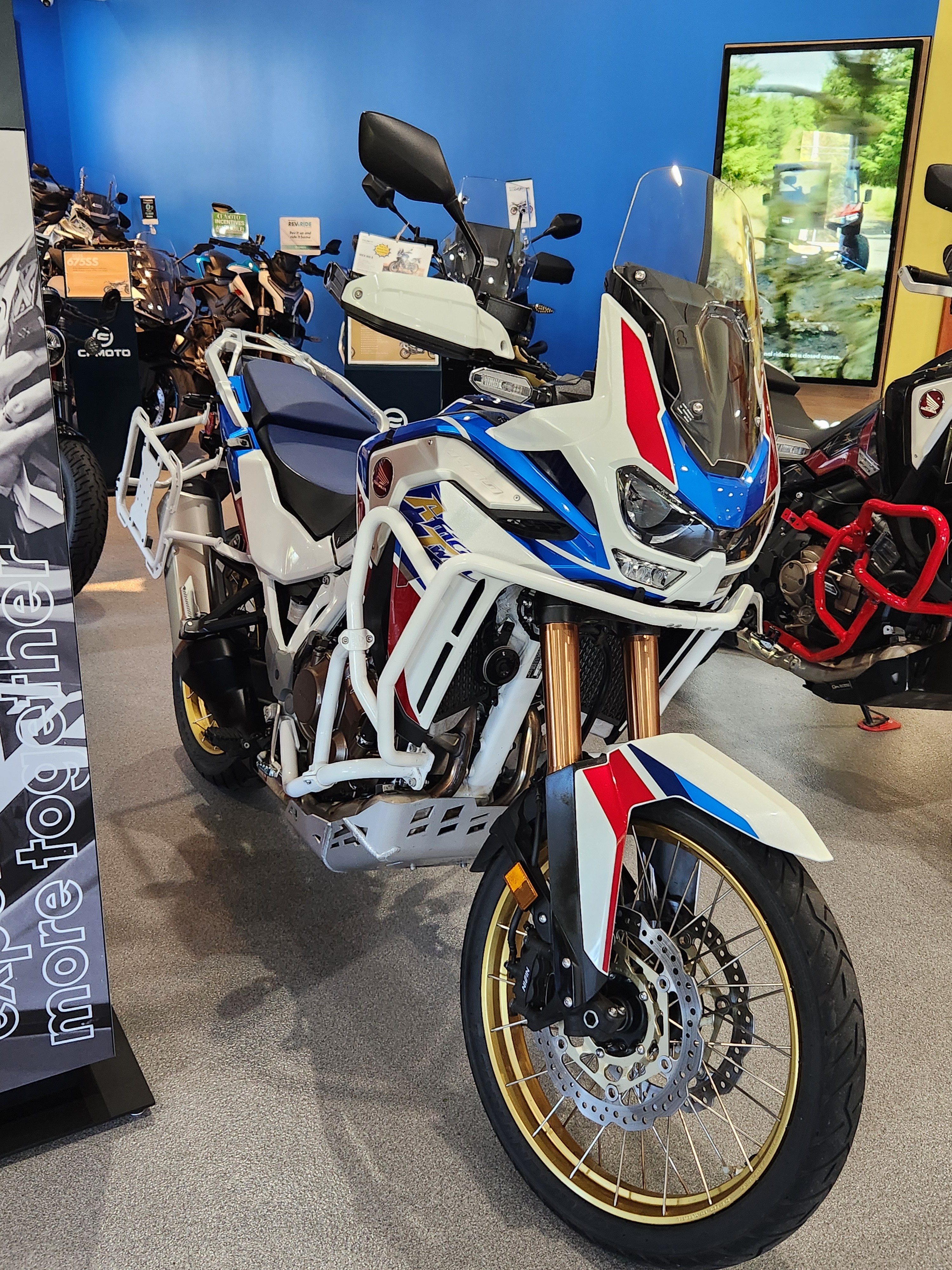 Used 2020 Honda Africa Twin Adventure Sports ES Pearl Glare White