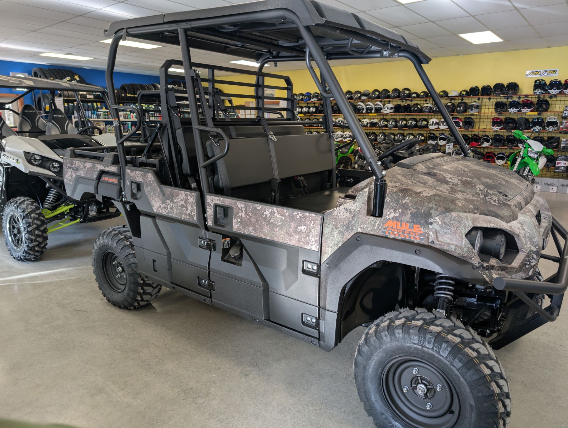 【雪】【美品】カメックス 25th ANNIVERSARY プロモ New 2025 Kawasaki MULE PRO-FXT™ 1000 LE Camo TrueTimber Strata
